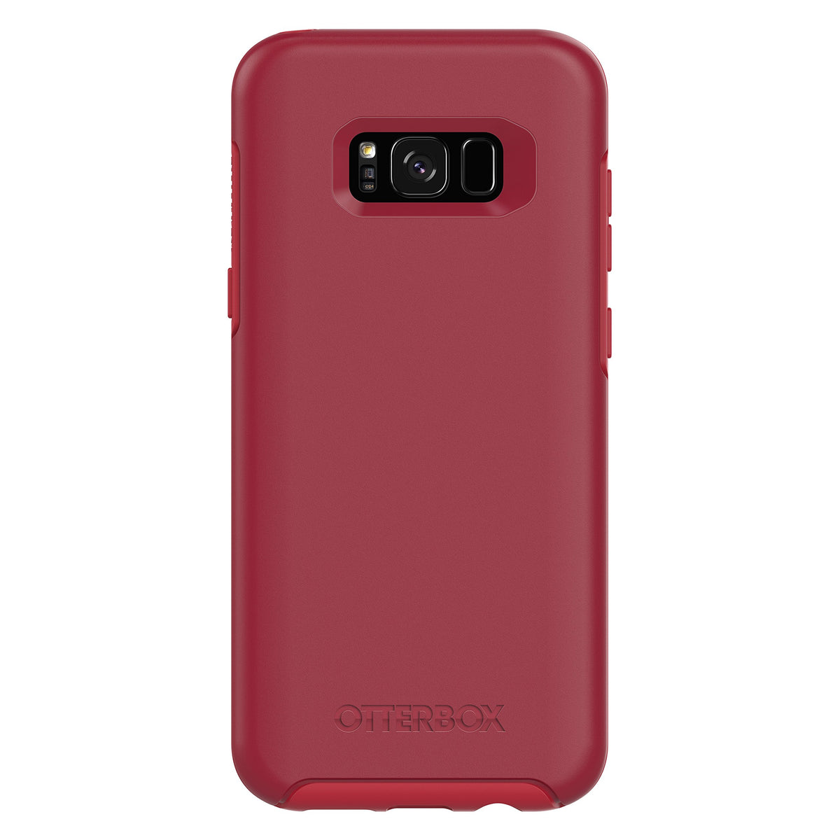 Otterbox Symmetry Series For Samsung Galaxy S8+   Frustration Free Packaging   Rosso Corsa (Flame Red/Race Red)