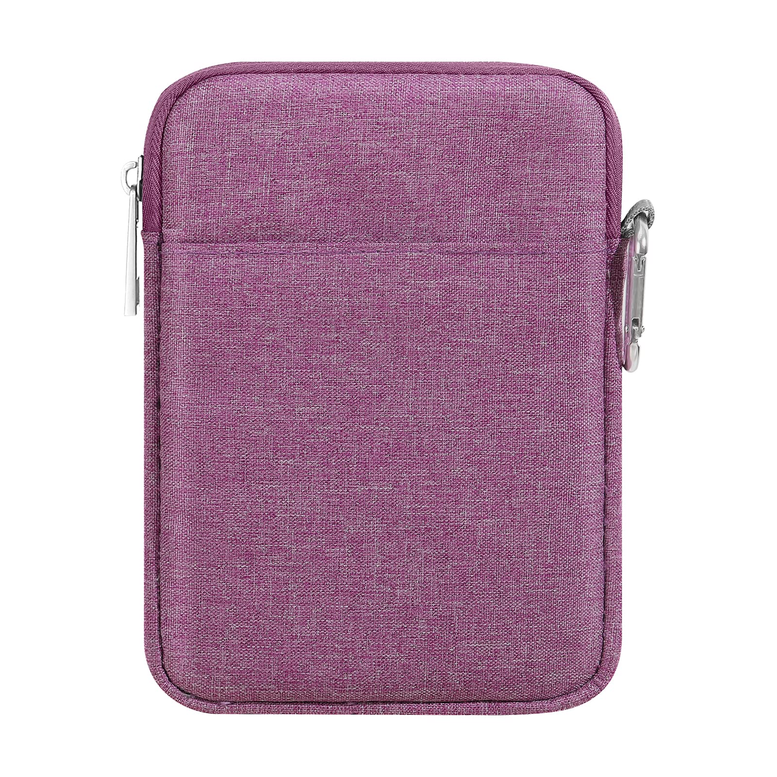 MoKo 6 7' Kindle Sleeve Bag,Protective Nylon Cover Compatible with 7' Kindle Colorsoft 2024,Kindle Paperwhite 2021, All New Kindle/Kids (11th Generation) 2022, Kindle Oasis E Reader, Purple