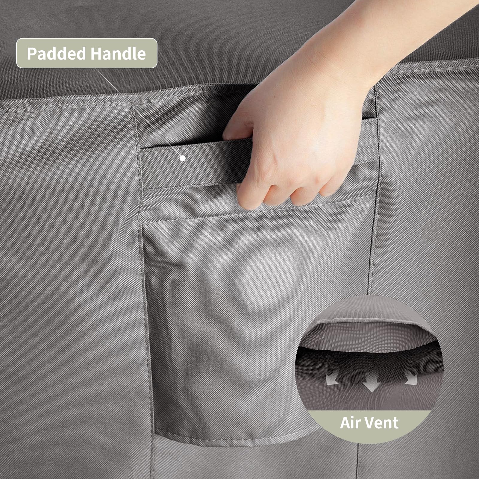 Kylinlucky Air Conditioner Cover For Outside Units   Ac Covers Fits Up To 34 X 34 X 30 Inches