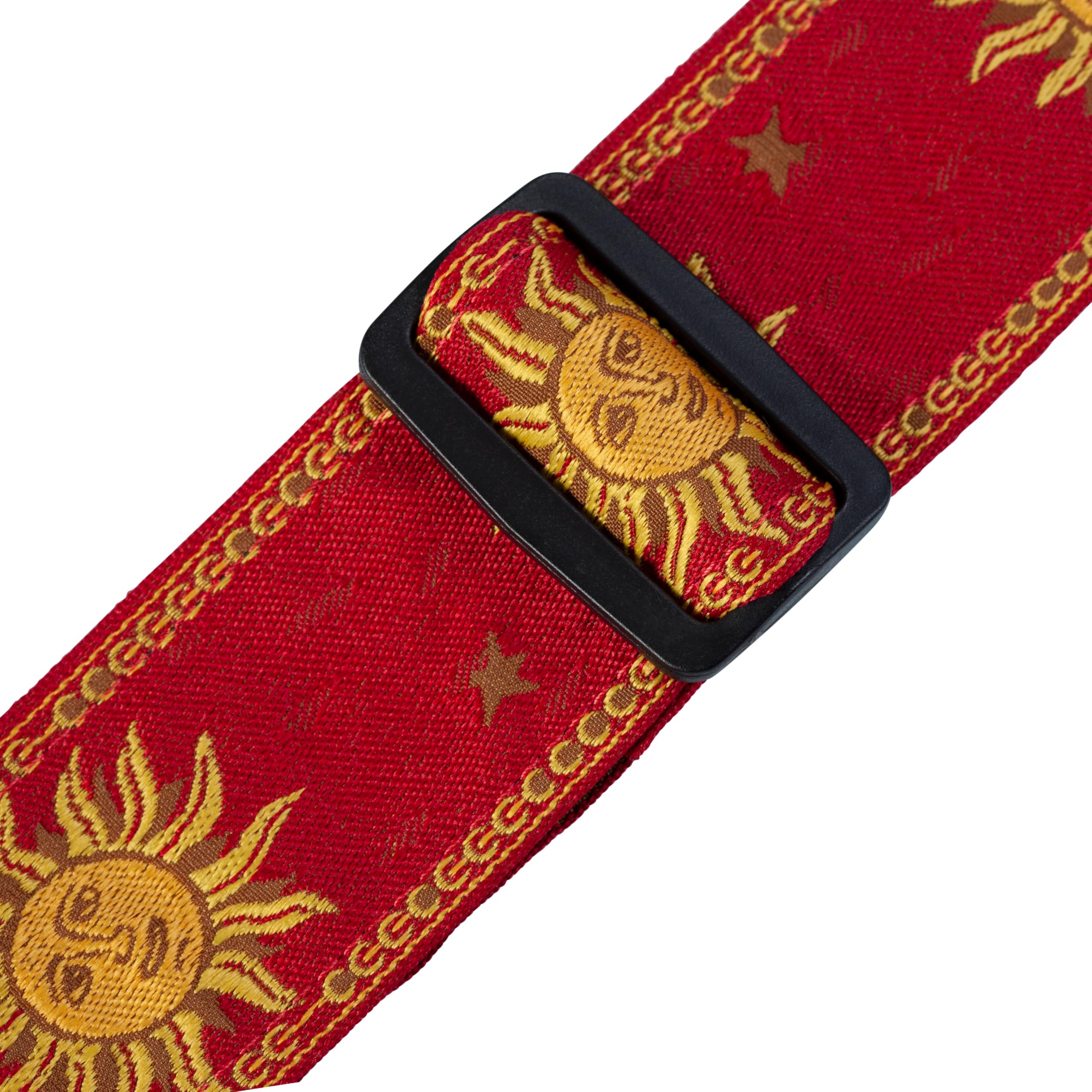 Levy'S Leathers Guitar Strap (Mpjg Sun Red)