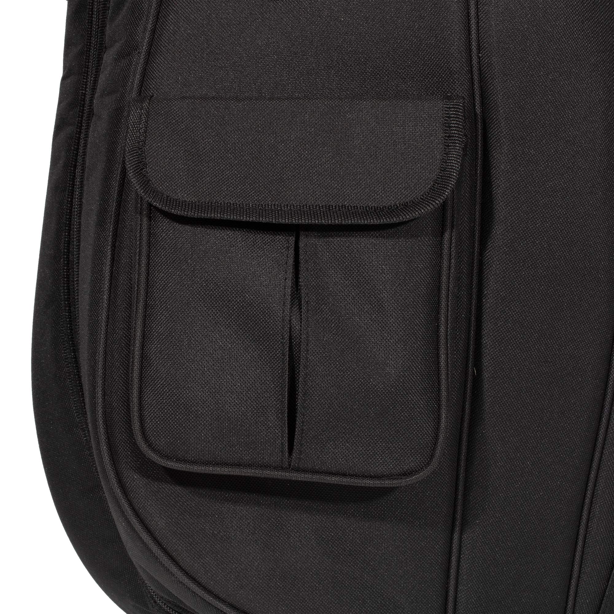 Mi&Vi Cb-5001 Cello Soft Case Travel Gig Bag (1/2 & 2/4 Size) With Multiple Pockets And Adjustable Backpack Straps | 12Mm Thick