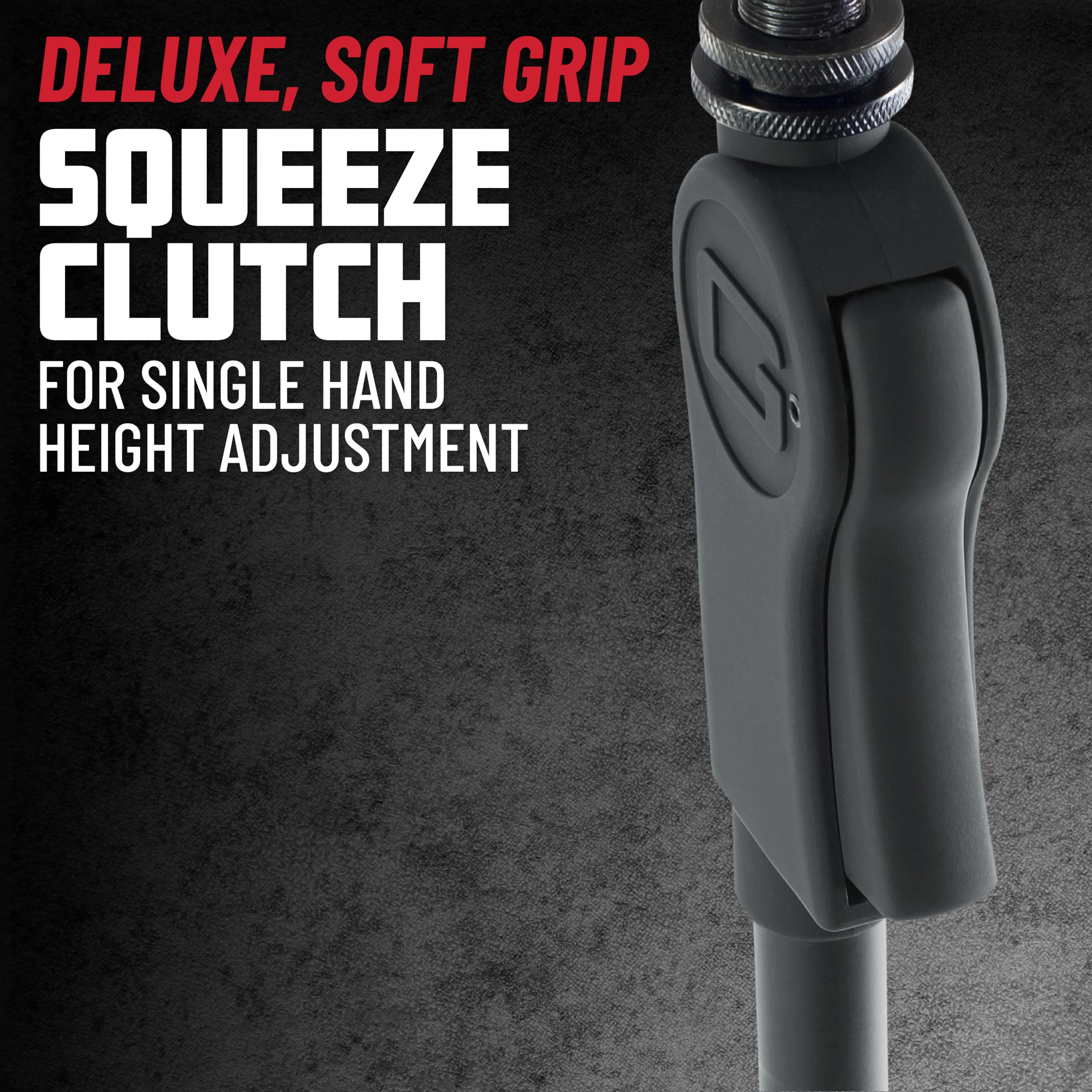 Gator Frameworks Deluxe Tripod Microphone Stand With Clutch Height Adjustment And Single Section Boom Arm (Gfw-Mic-2110)