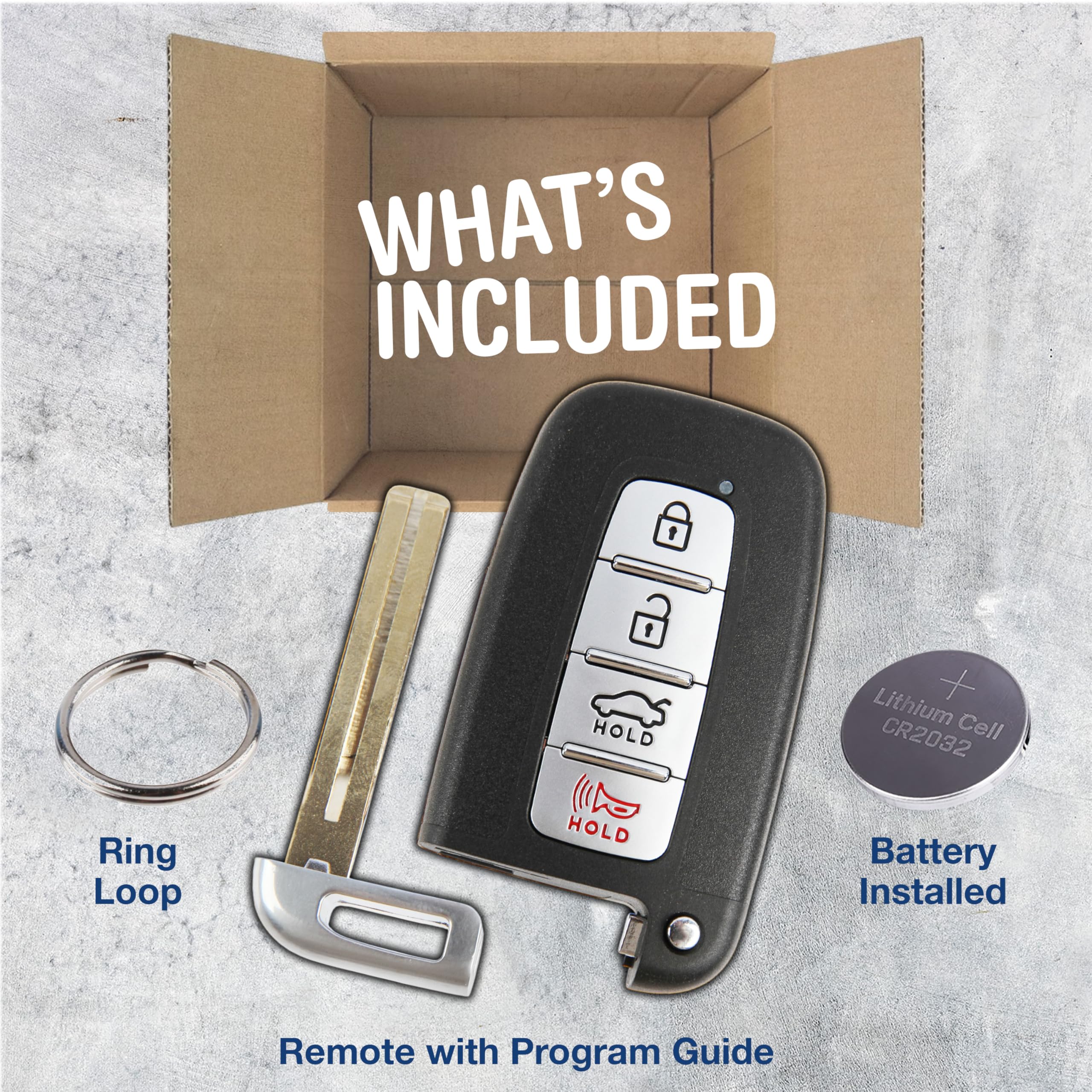 Keylessoption Key Fob Replacement For 2009 2010 2011 2012 2013 2014 2015 Hyundai Elantra Genesis Sonata Kia Optima Sorento Remot