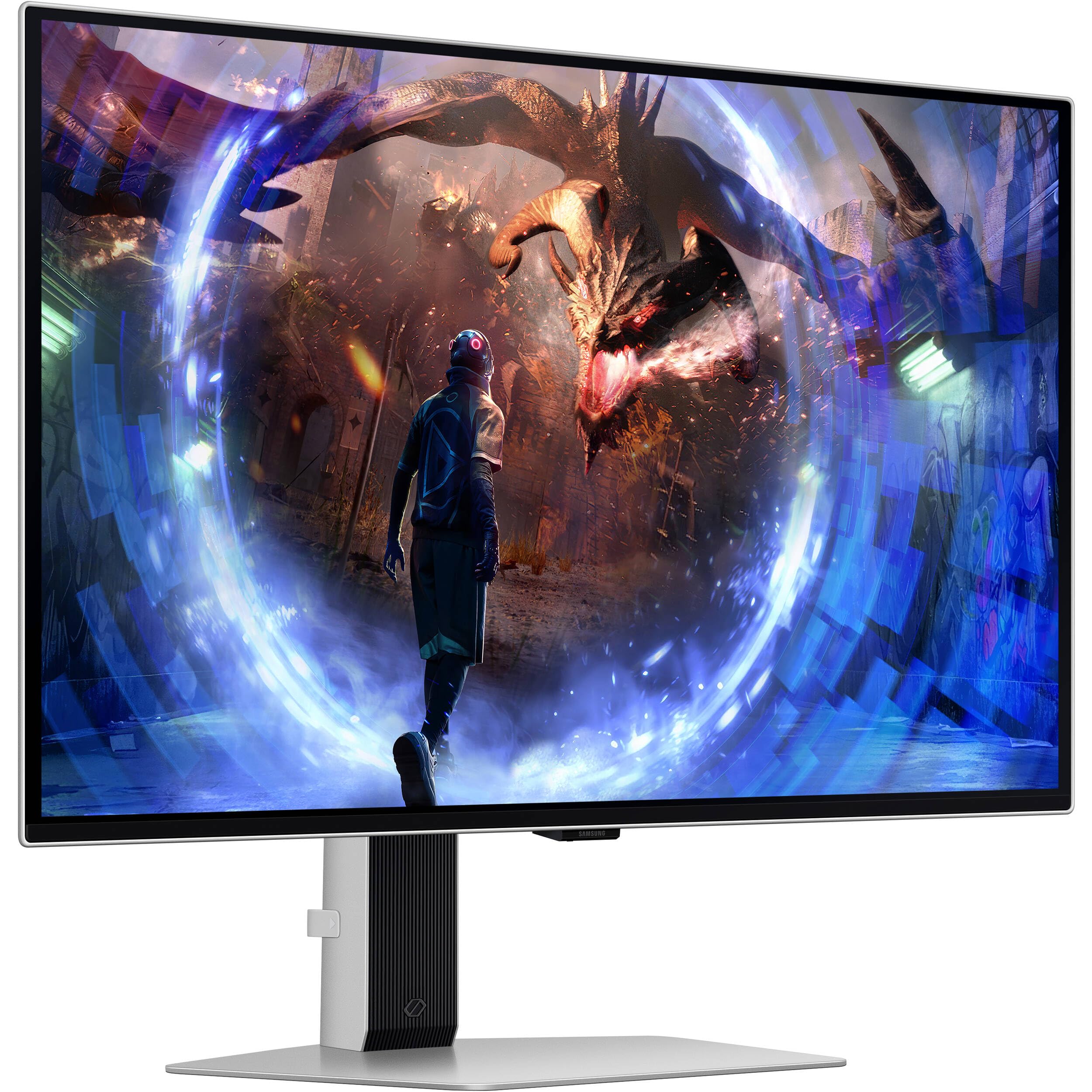 Samsung 27 Odyssey Oled G6 Qhd Gaming Monitor 360Hz Display With Anti-Glare, Flicker Free, Vesa Mount (100Mm) & Dockztorm Usb Po