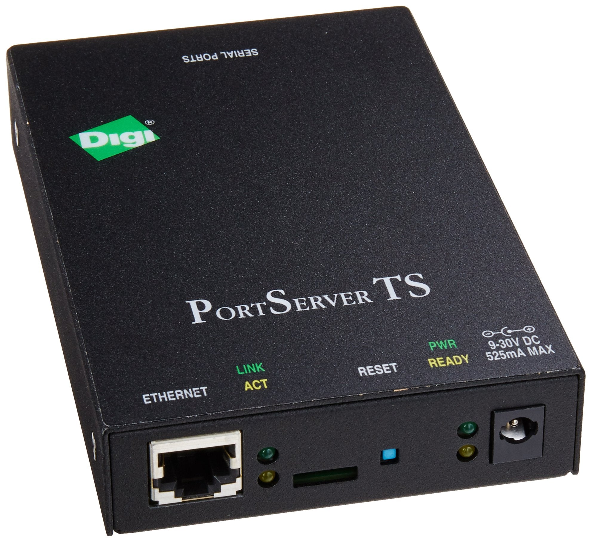 Digi Portserver Ts 4 Port Rs-232 Rj-45 Serial To Ethernet Device Server, 9-30Vdc