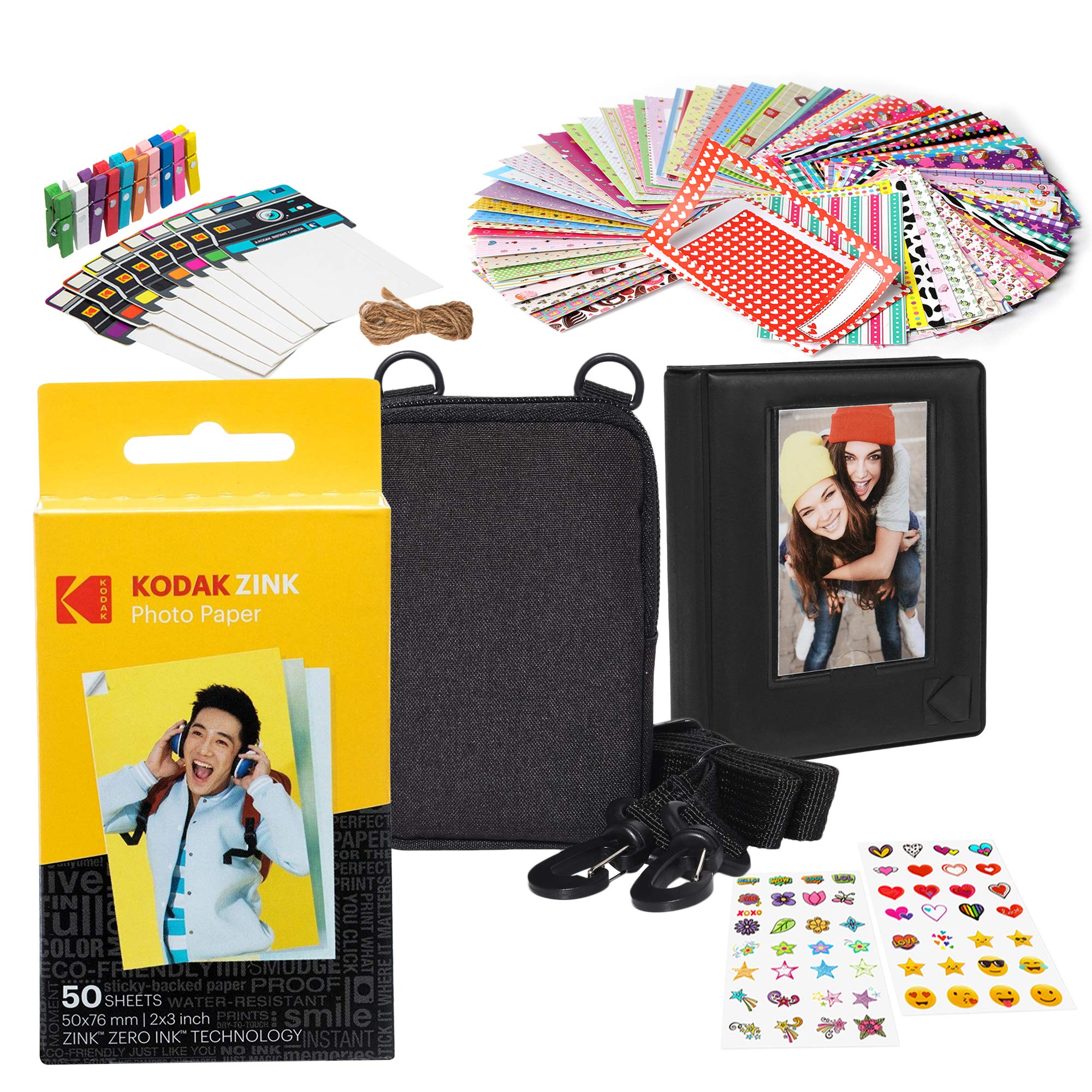 Kodak 2X3'' Premium Zink Paper Starter Kit With Soft Case