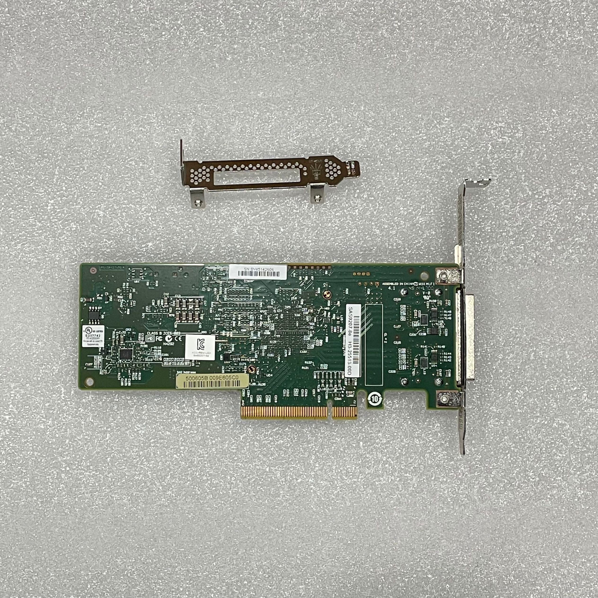 Sxtaigood Sas9207-8E 8-Port Pcie Lsi It Mode 9207-8E Sas 6Gb/S External Hba Raid Card