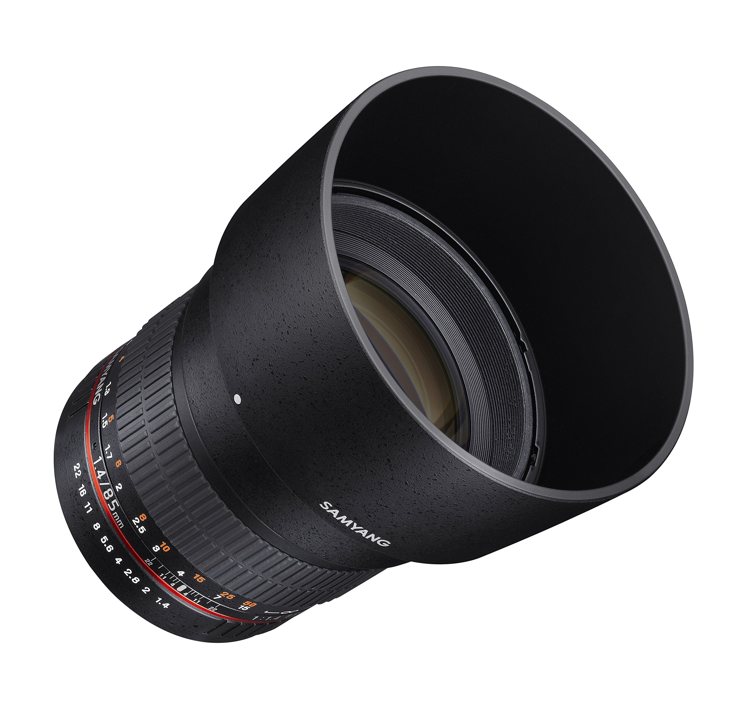 Samyang SY85M-FX 85mm F1.4 Ultra Wide Lens for Fuji X Mount Cameras,Black