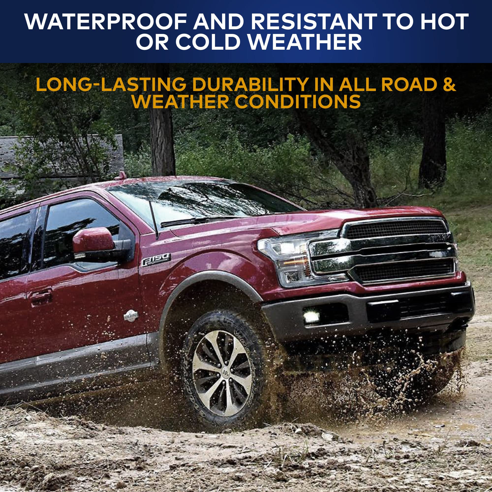 Antenna Mast For Ford F150 (2009 2024) | Highly Durable Premium Truck Antenna 6 3/4 Inch | Car Wash Proof Radio Antenna For Fm A