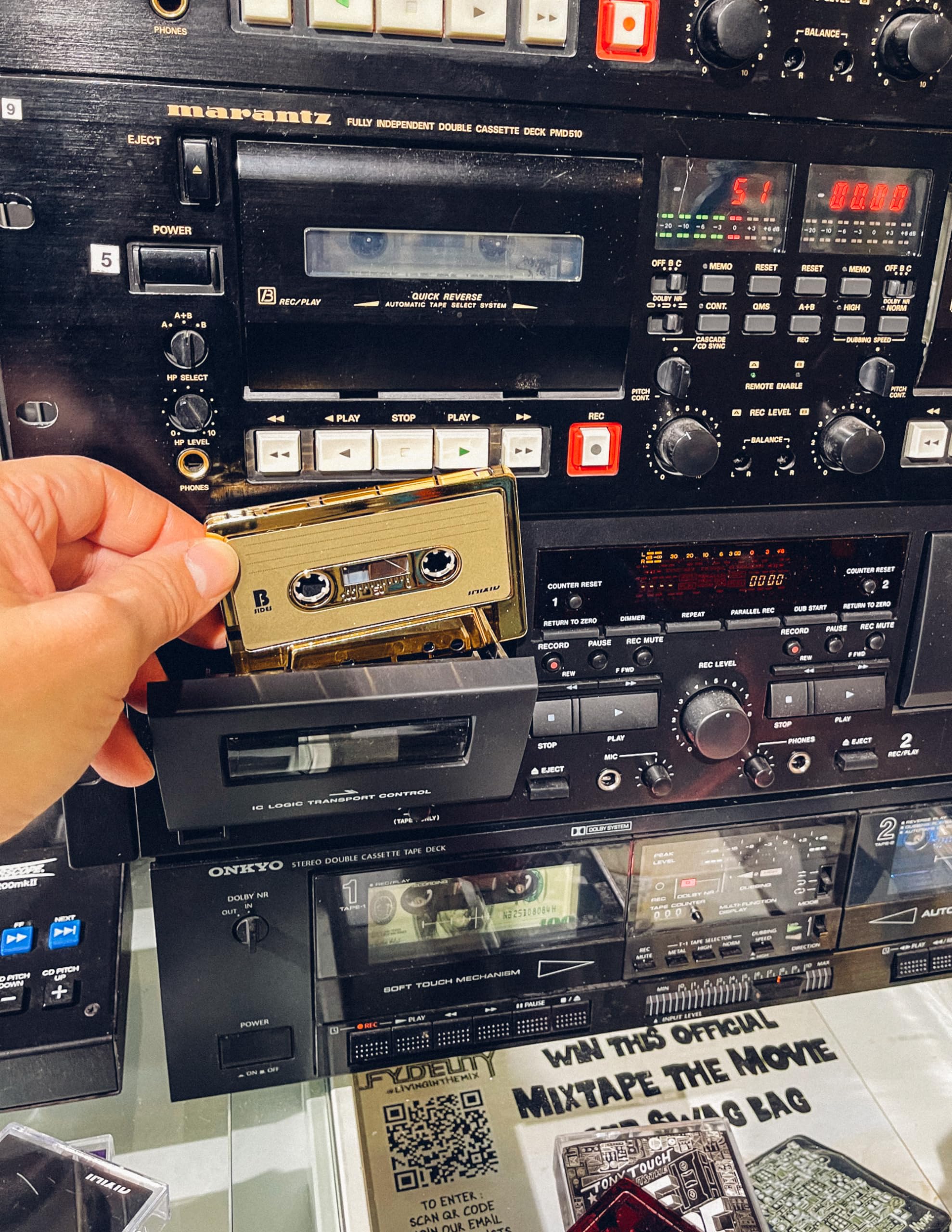 Fydelity 10-Piece Blank Cassette Tape Storage Set - Features 60 Minutes Clear Tape Cassette Storage For Recording Blank Audio -