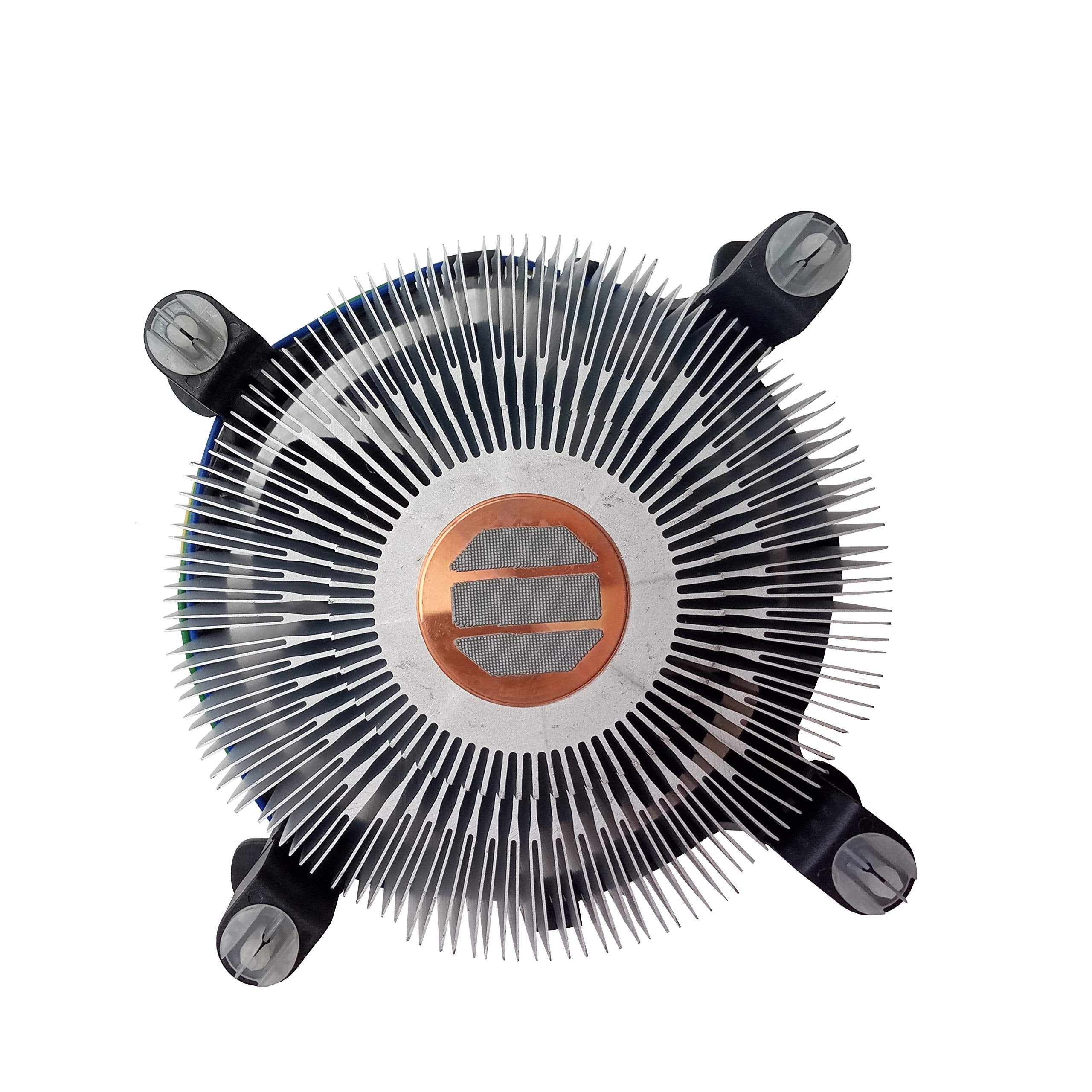 Intel E29477-002 Socket 1366 Copper Core/Aluminum Heat Sink & 4 Fan W/4-Pin Connector Up To Core I7 3.06Ghz