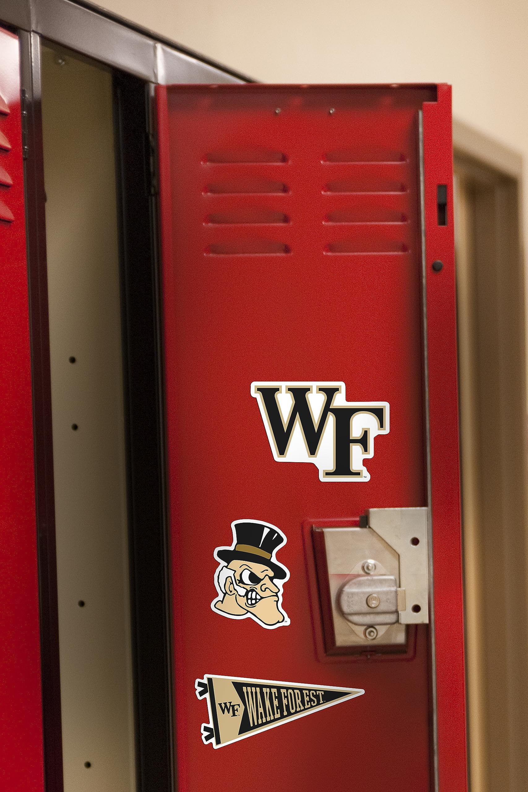 Wake Forest University 9Ct Vinyl Large Deluxe Stickers Variety Pack   Laptop, Water Bottle, Scrapbooking, Tablet, Skateboard, In