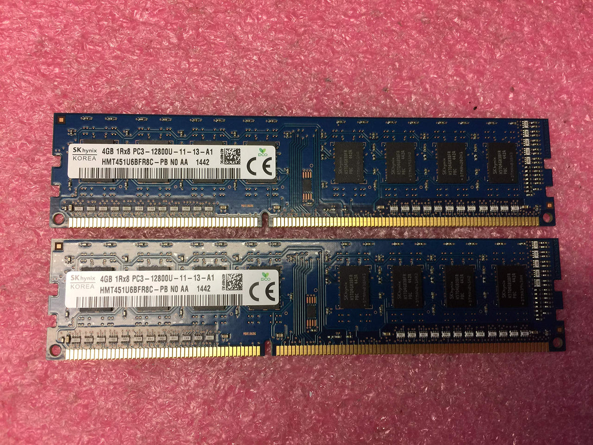 Hynix HMT451U6BFR8C-PB 8GB 2 x 4GB PC3-12800U DDR3 1600 CL11 Desktop Memory Kit