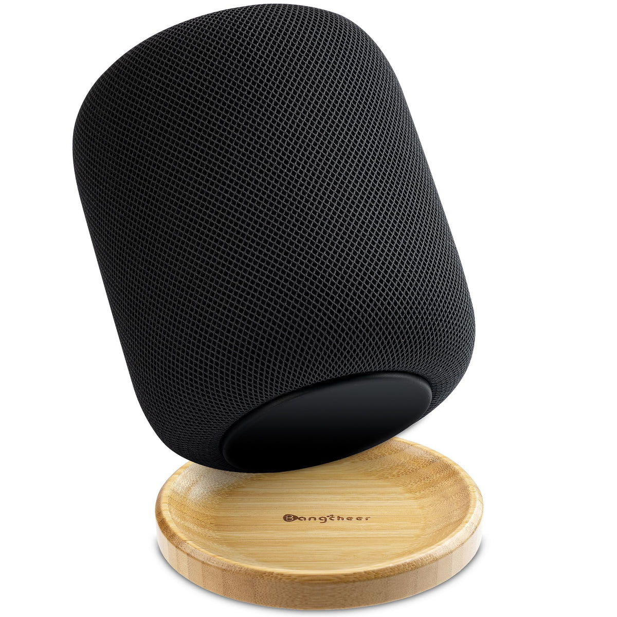 Bangcheer Bamboo Stand For Homepod/Homepod 2 With Non-Slip Feet And Scratch Resistant Elegant Space Saving Smart Speaker Bamboo 