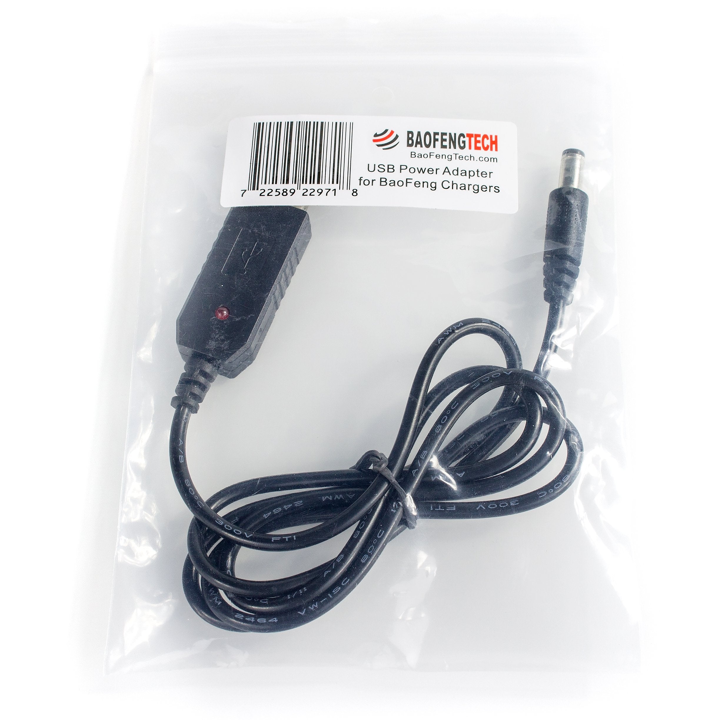 Btech Usb Smart Charger (9-10.8V) Transformer Cable For Baofeng, Btech Bf-F8Hp, Uv-82Hp, Uv-5R, Uv-5X3 (Ch-5, Ch-8, Etc. Charger