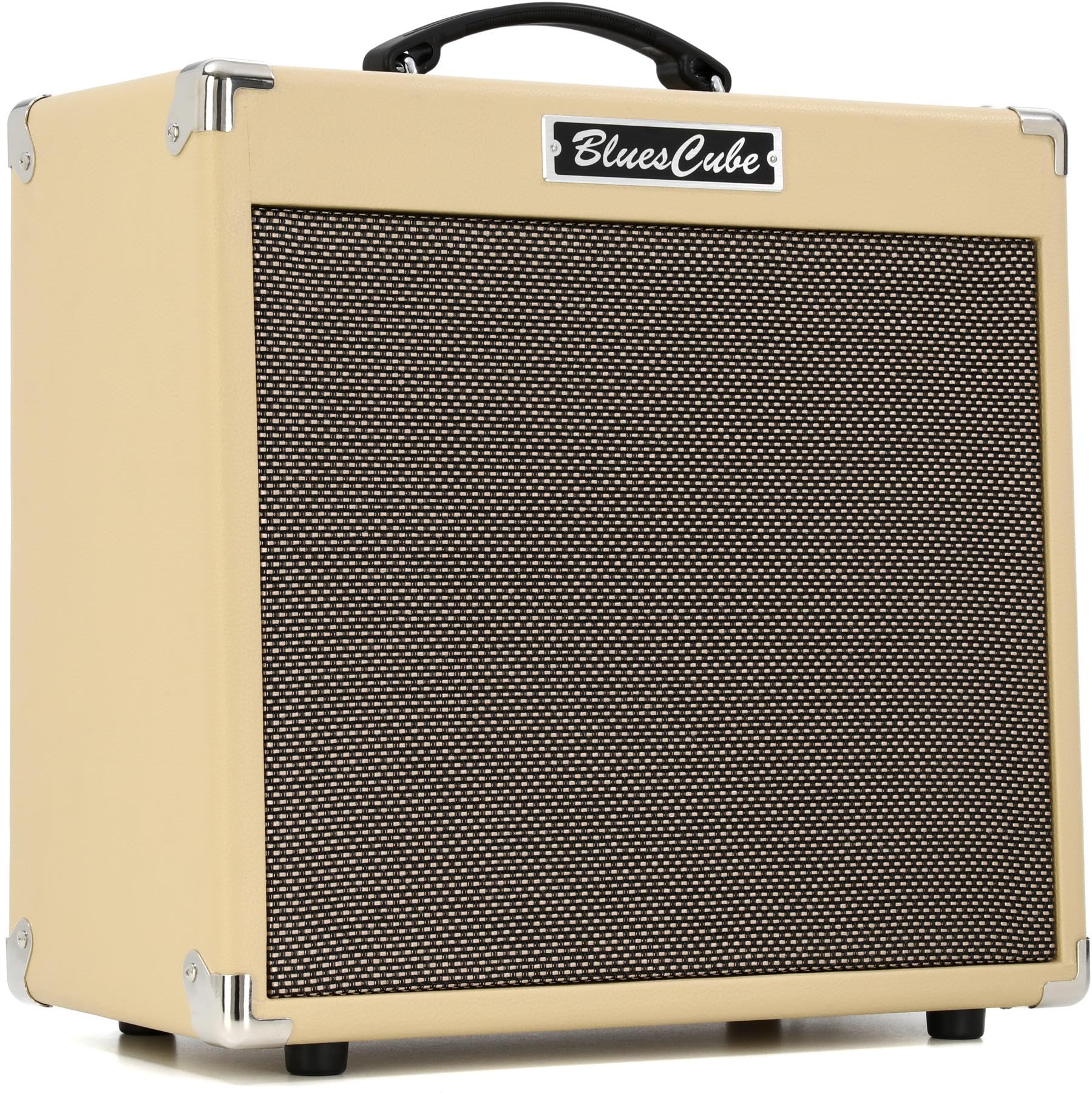 Roland Bc Hot Vb Blues Cube Hot Guitar Combo Amplifier With Tube Tone, 30 Watt Amp With 12 Inch Speaker, Vintage Blond