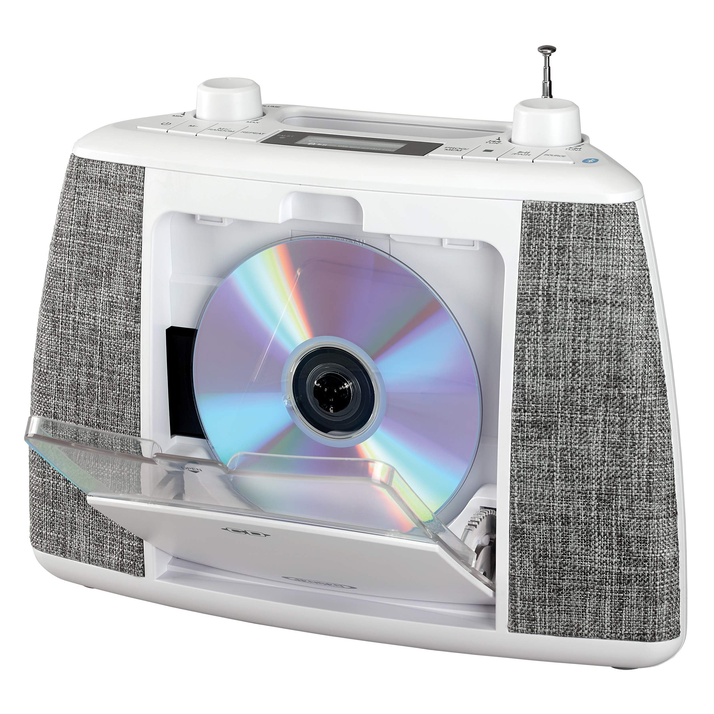 Jensen Portable Bluetooth Cd Music System