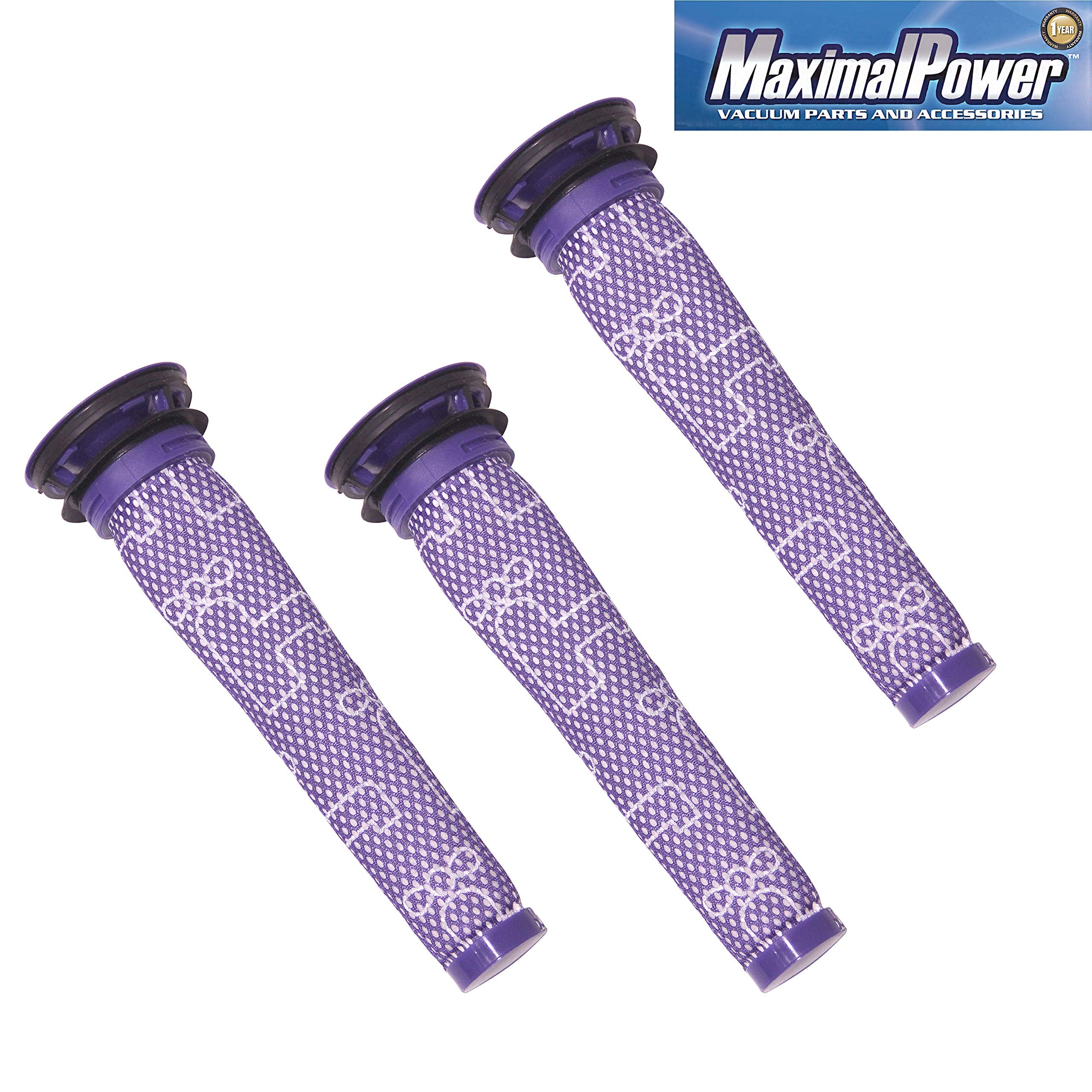 Maximalpower Post Hepa Replacement Filter For V6 Cordless Vacuum   Replaces Part No. 966741 01 And 965661 01 For V6 Models (3 Pa