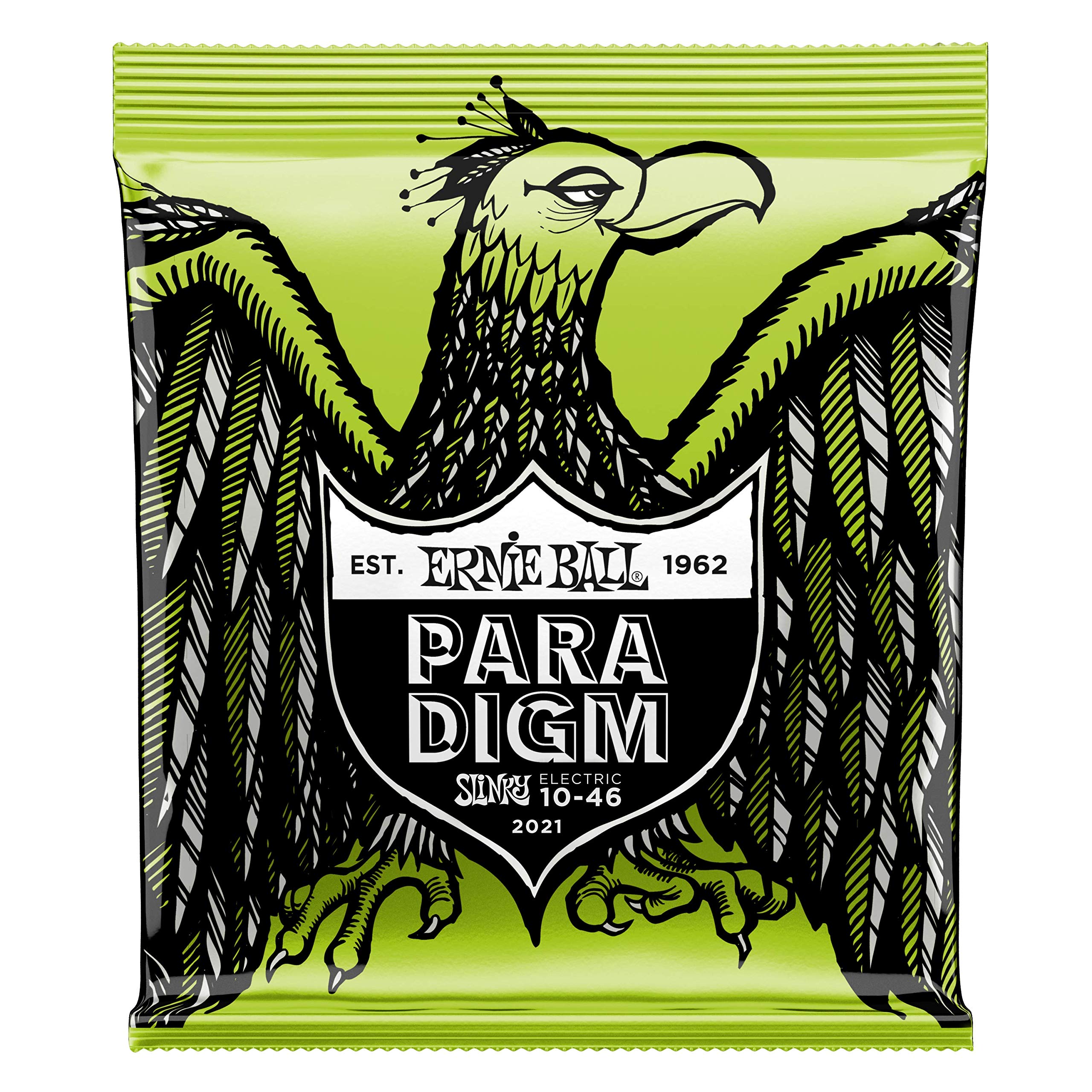 3 Pack Ernie Ball 2021 Paradigm Regular Slinky Electric Guitar Strings .010 .046