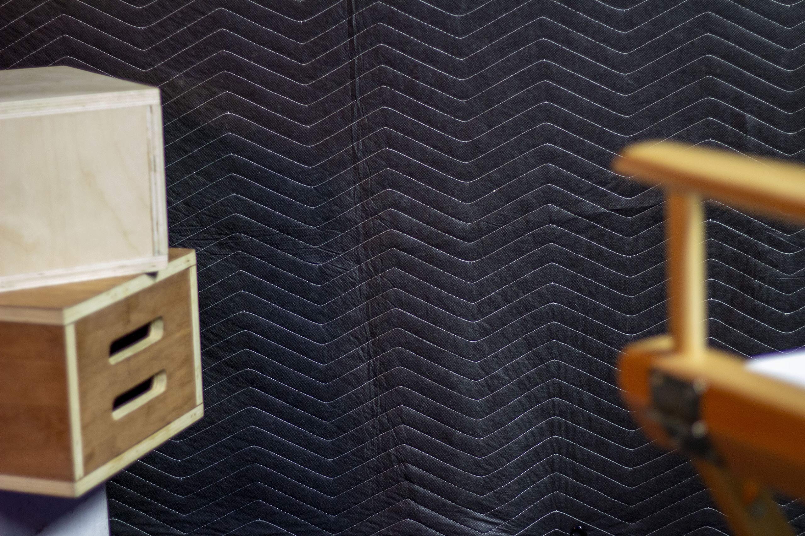 Filmcraft Studio Sound Blanket With Grommets 72 By 80 Inch Heavy Duty Polyester (Single Blanket)