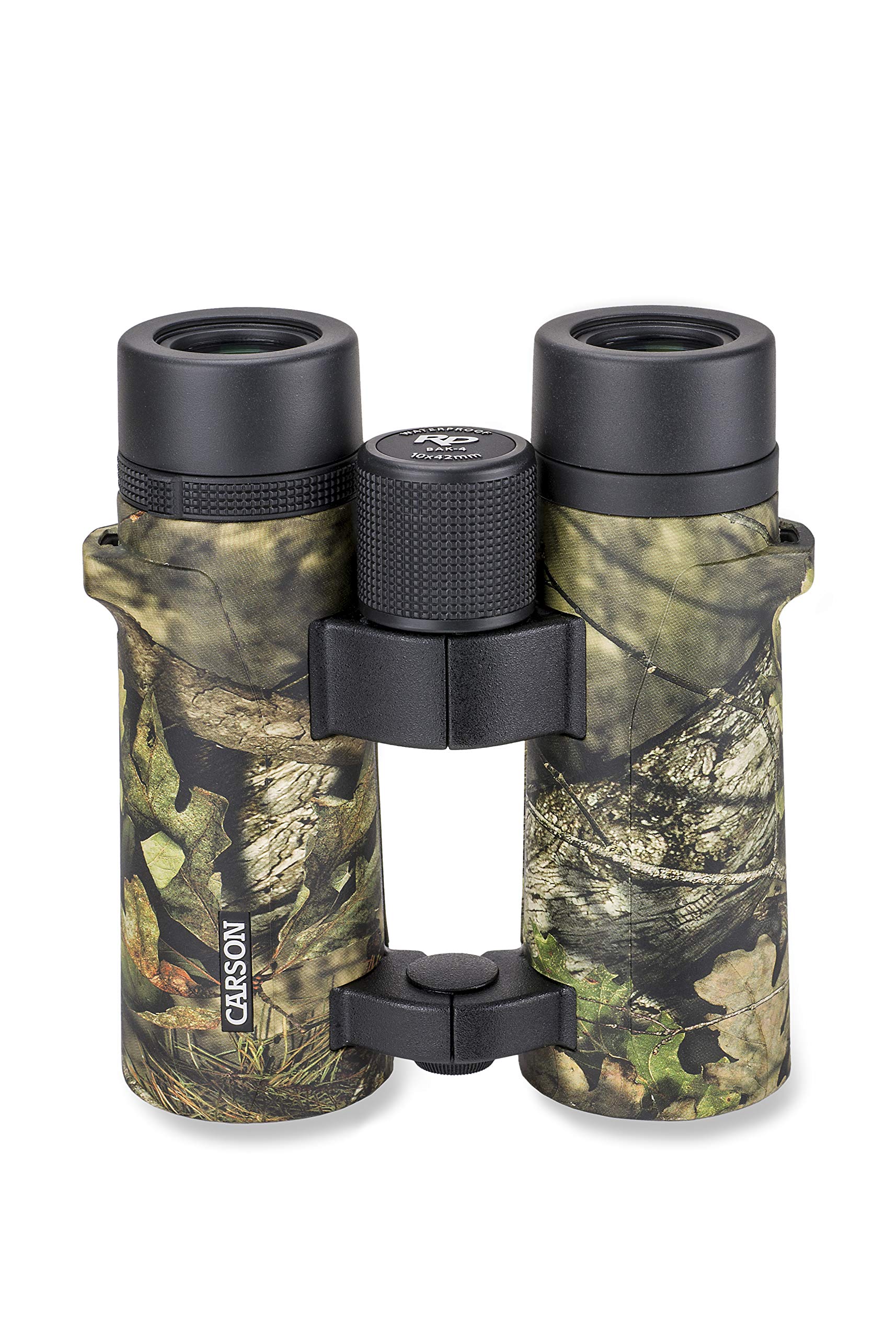 Carson Rd Series 10X42Mm Mossy Oak Camouflage Open Bridge Waterproof Binoculars (Rd 042Mo)