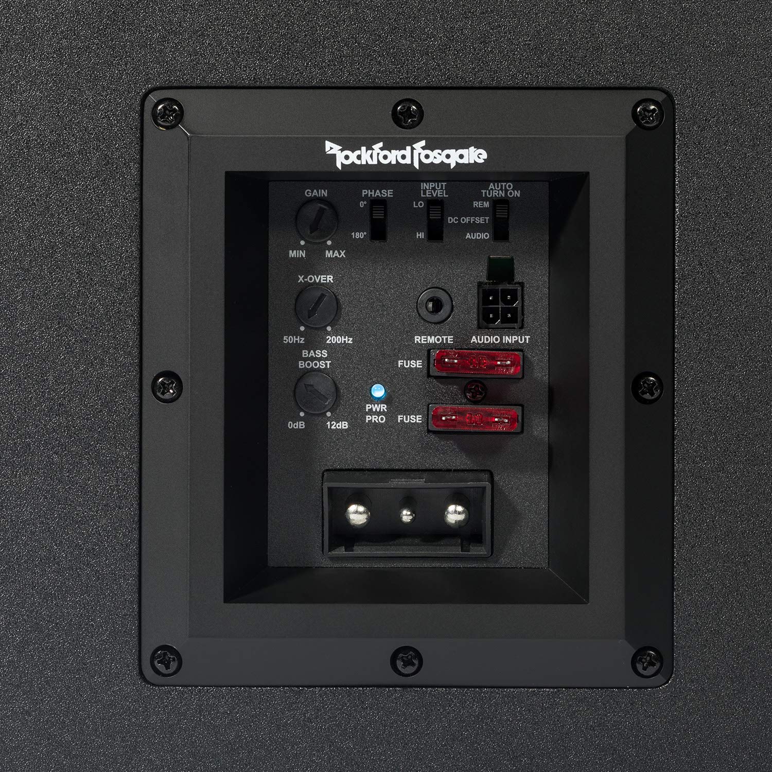 Rockford Fosgate Punch P300 10 Single 10' 300 Watt Amplified Subwoofer & Enclosure   Black