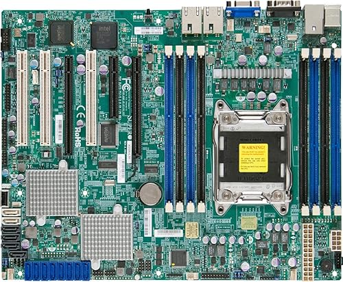 Supermicro Mbd X9Srh 7F O Single Socket R (Lga 2011) Supports Intel Xeon E5 2600/1600 Series, Intel C602J