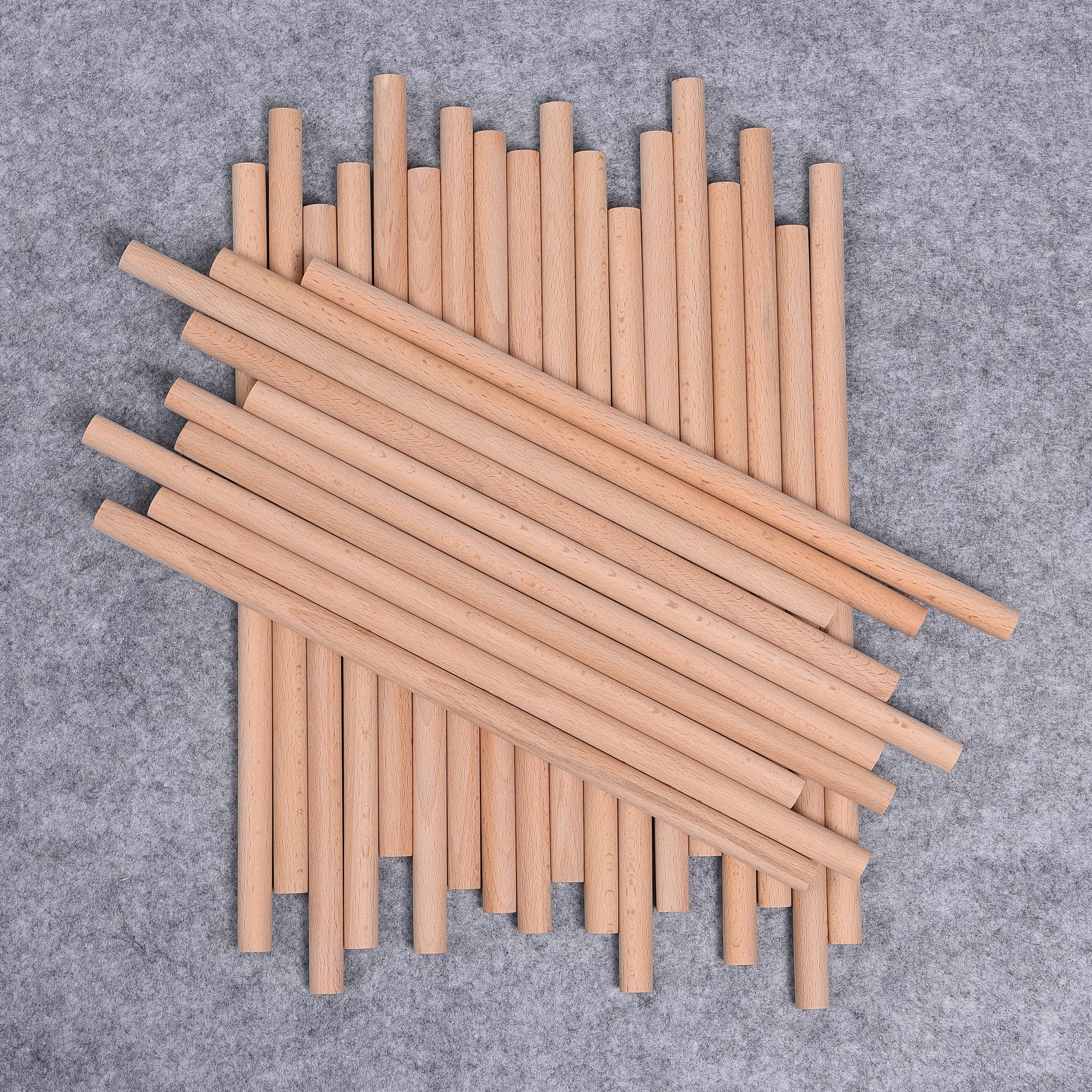 60 Pack Rhythm Sticks For Kids, 12 Inch Wood Lummi Sticks Music Percussion Sticks