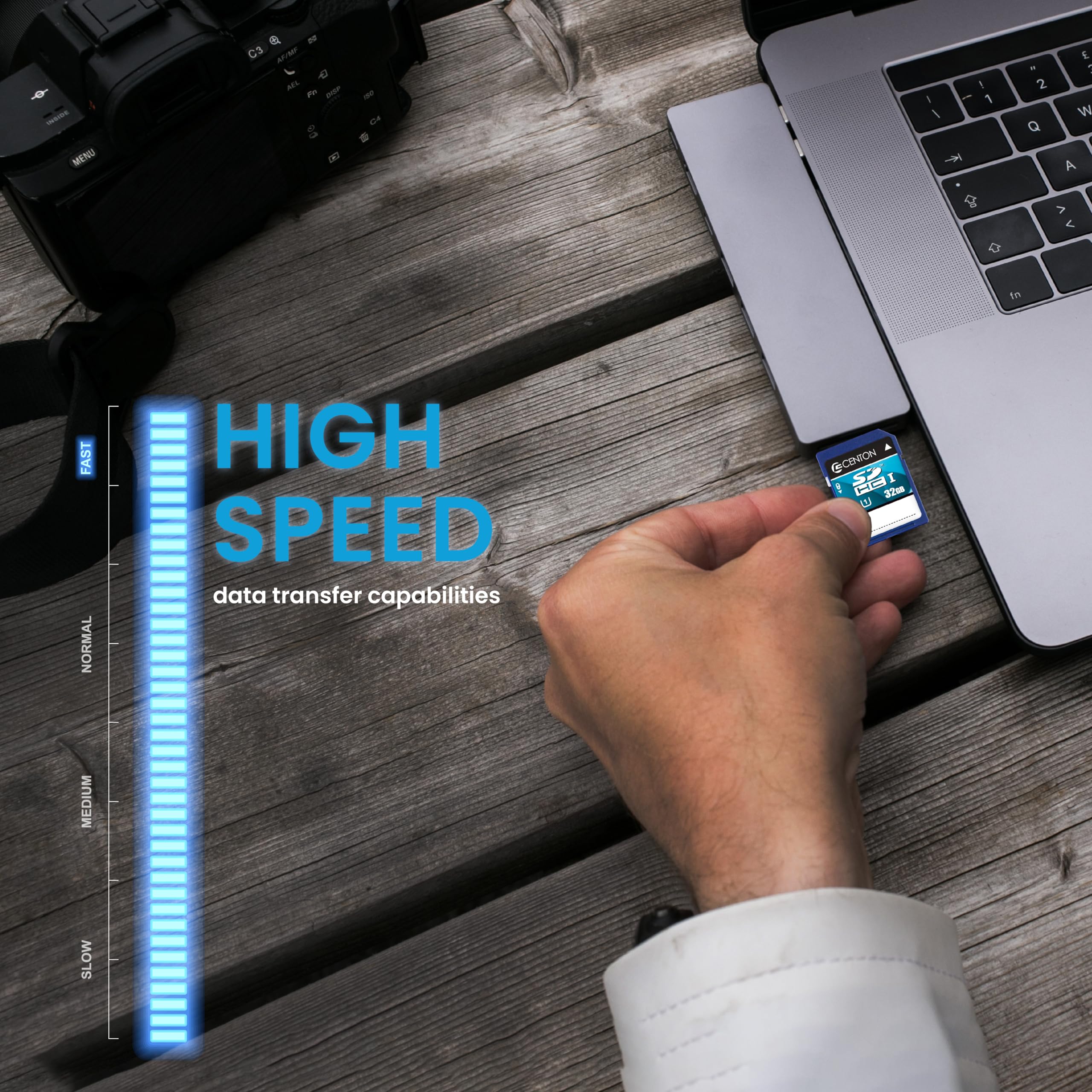 Centon Electronics Flash Memory Card (S1 Sdhu1 32G)