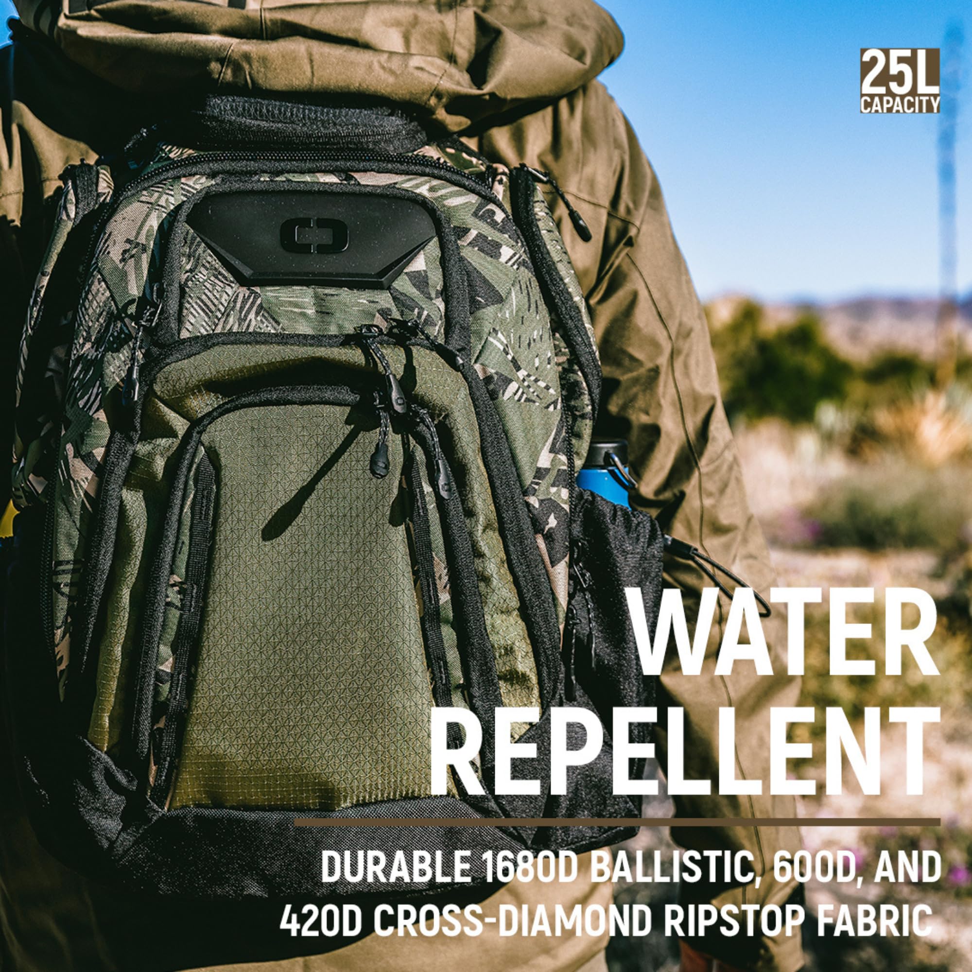 Ogio Renegade Pro Backpack (Renegade Pro, Woodcut Polka)