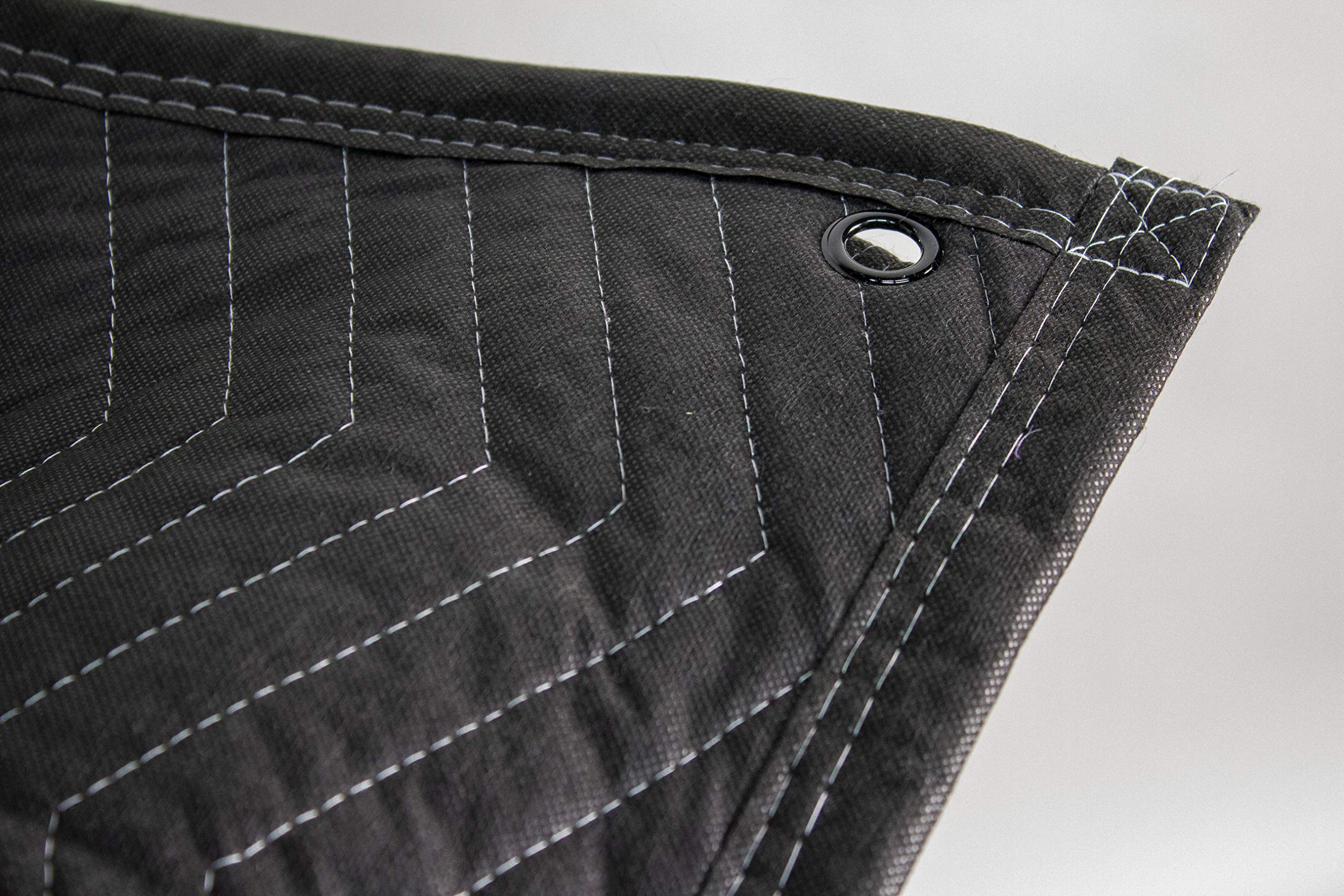 Filmcraft Studio Sound Blanket With Grommets 72 By 80 Inch Heavy Duty Polyester (Single Blanket)