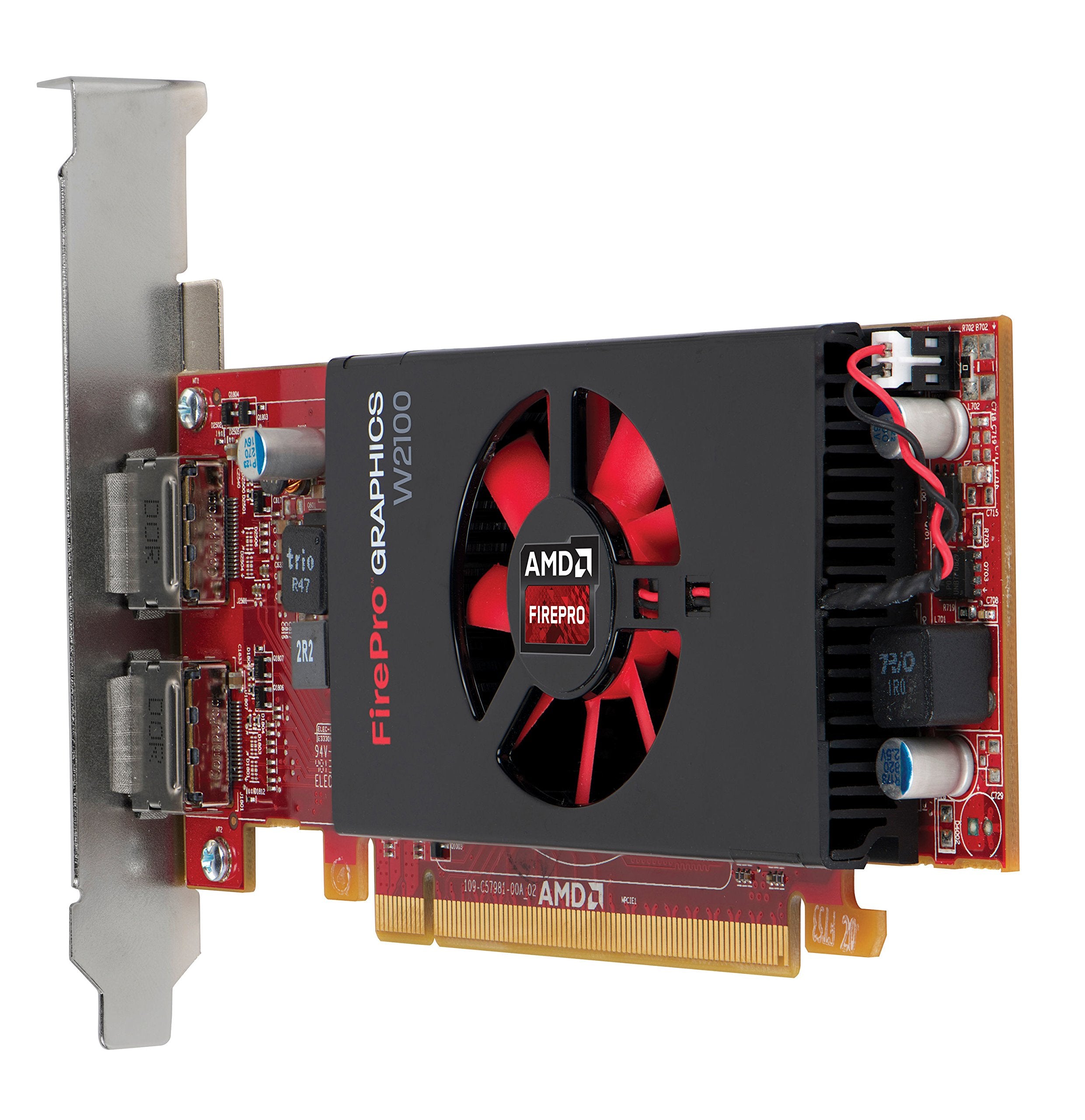 Amd Firepro W2100 2Gb Graphics Card (J3G91At)