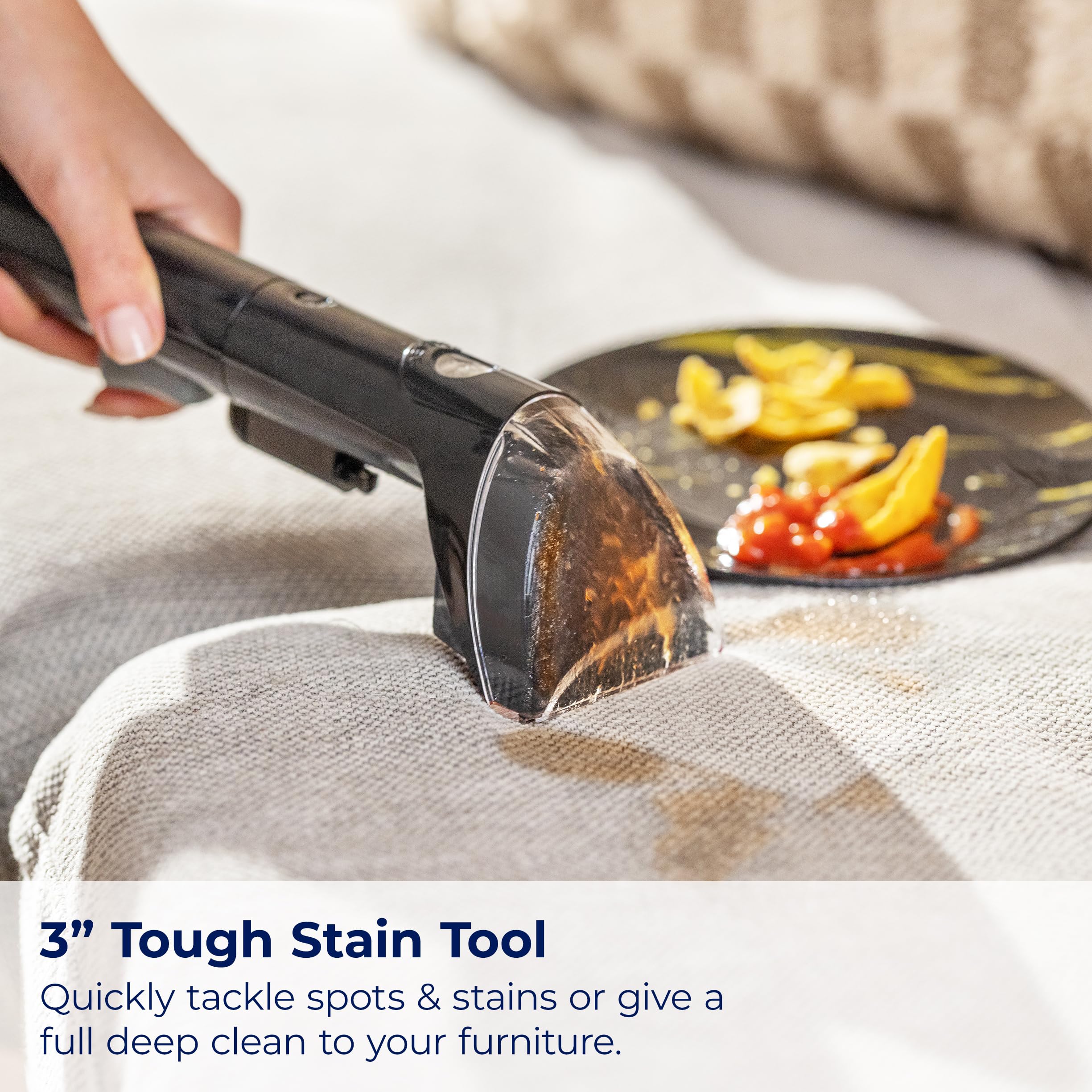 Bissell Turboclean Pet Xl Upright Carpet Cleaner, Upholstery Tough Stain Tool & Formula Included, 3746