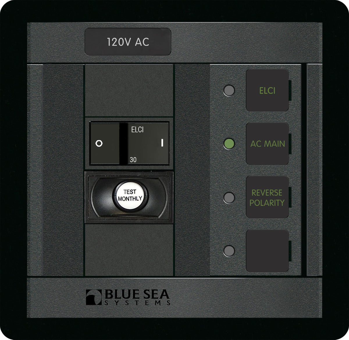 Blue Sea Systems 1502 Elci Main 30A Double Pole Panel