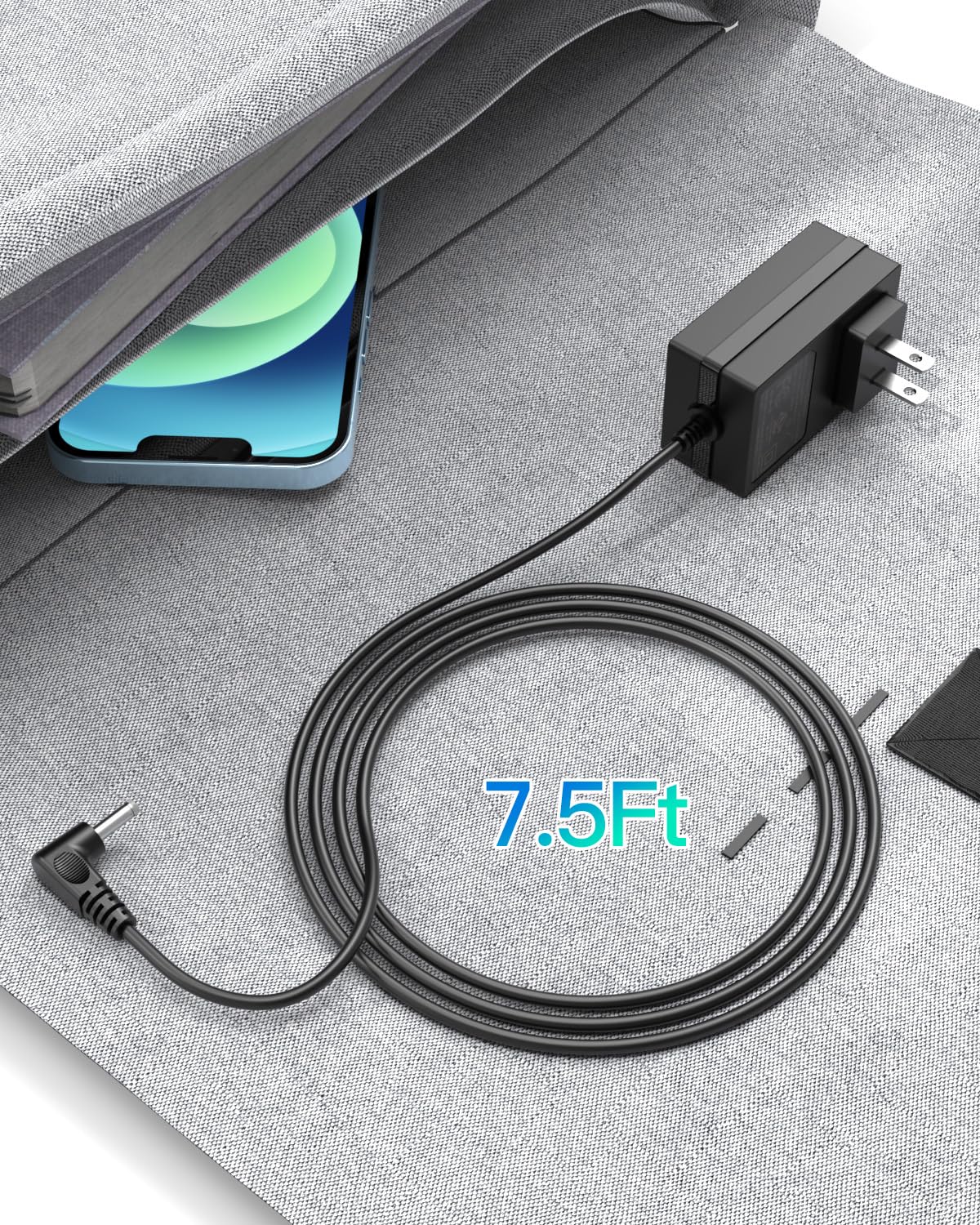 [For Ul Certified] Charger Fit For Gateway Laptop 12V 2A   (For Gwtc116 2Bl,Gwtc116 2Bk,Gwtn156 11Bk,Gwnc21524 Bl,N11Sp3 Gwtn133