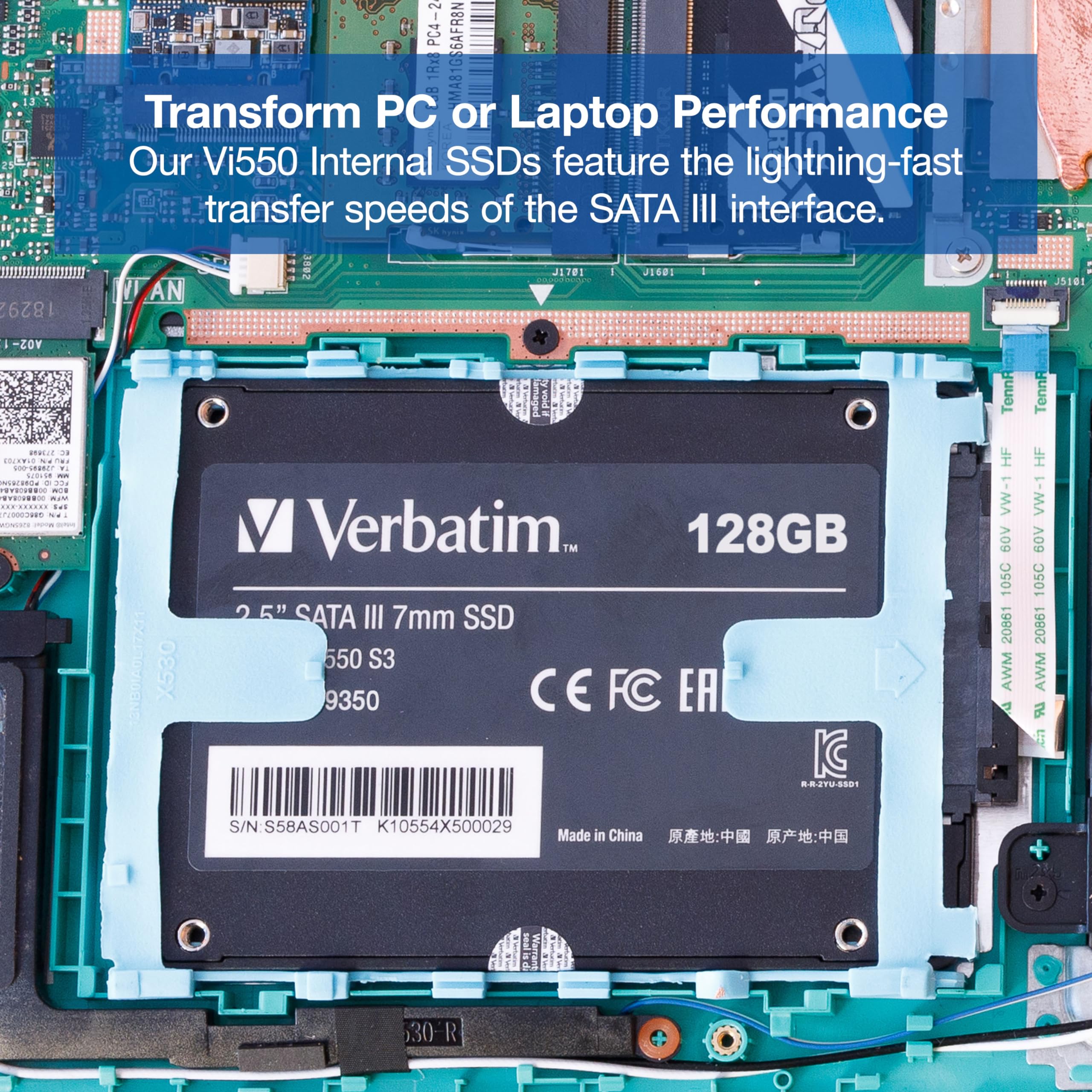 Verbatim 256Gb Vi550 Sata Iii 2.5 Internal Ssd