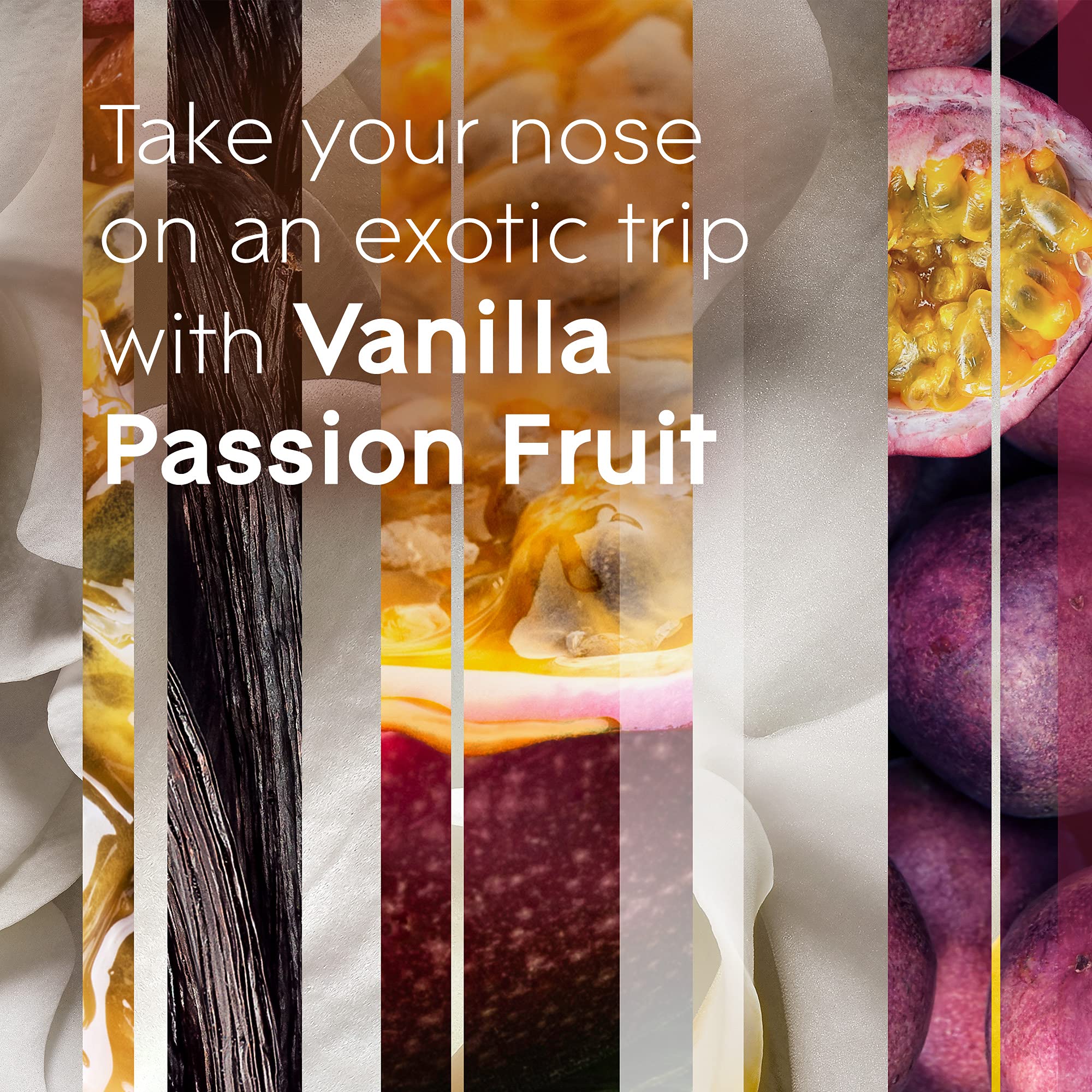 Glade Plugins Refills Air Freshener, Scented And Essential Oils For Home And Bathroom, Vanilla Passion Fruit, 3.35 Fl Oz, 5 Coun