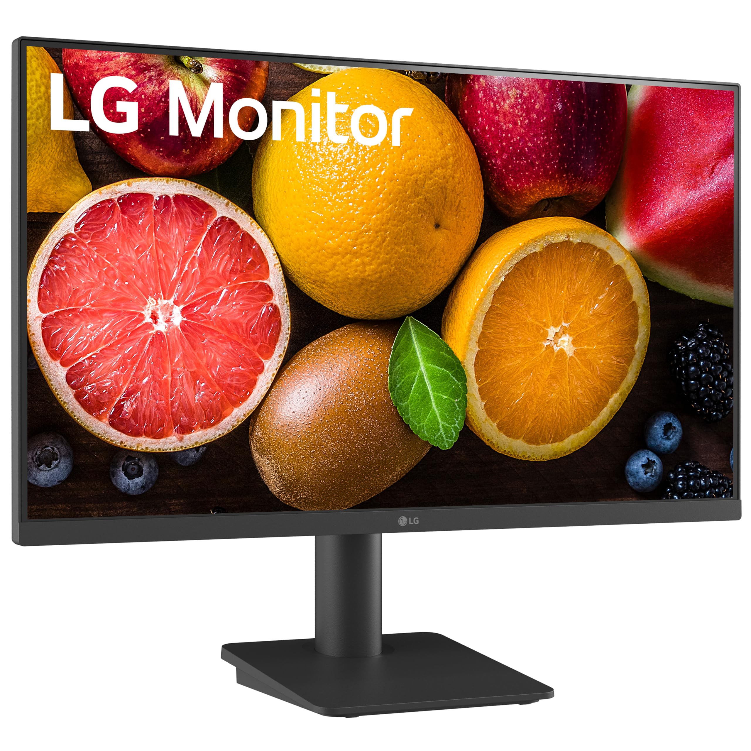 Lg 27Ms550 B 27 Inch Ips Fhd (1920X1080) 100Hz 5Ms Reader Mode Tilt/Height Adjustable Stand Built In Speaker Borderless Design O