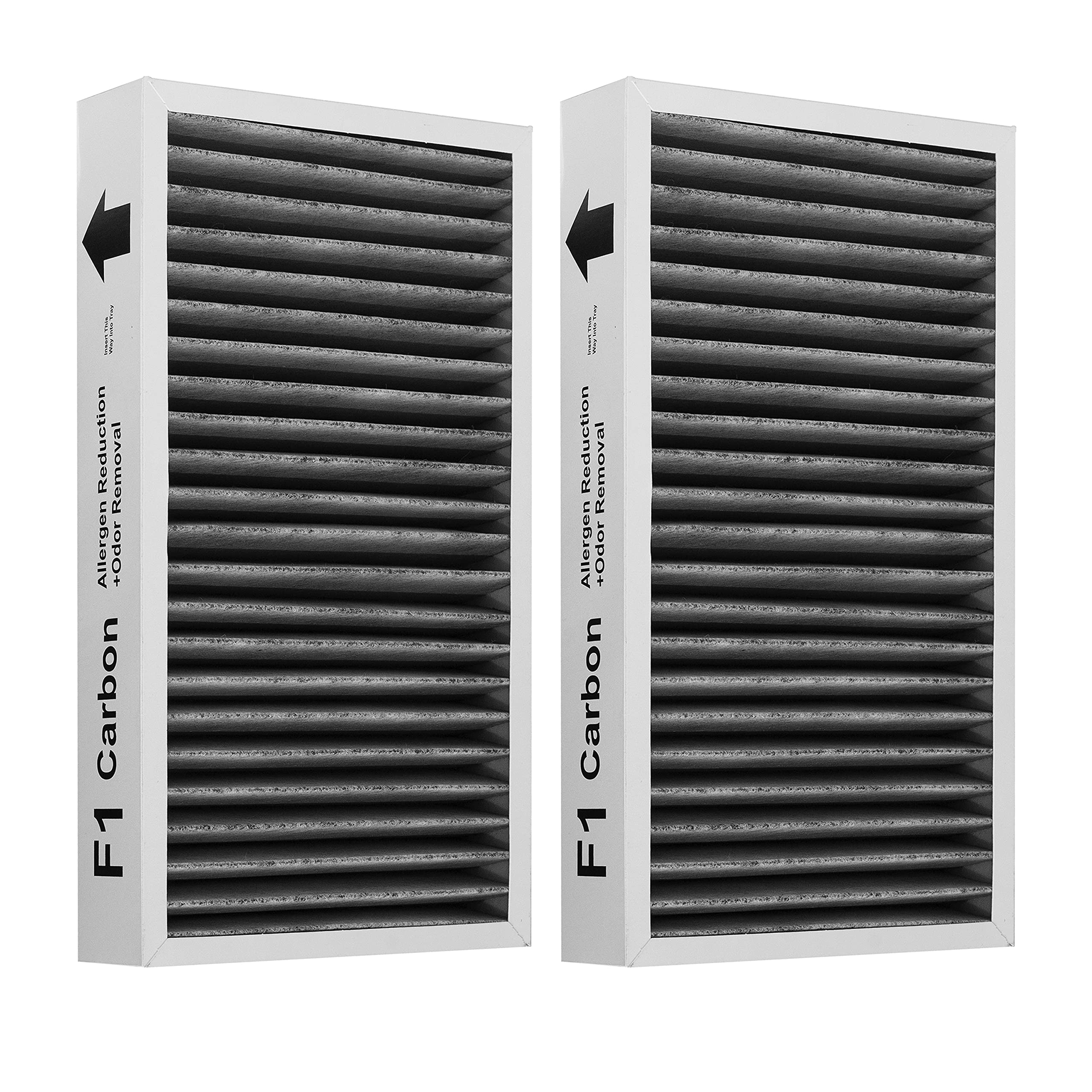 Hichoryer F1 Filter Allergen Reduction+Odor Removal, Replacement Filter Compatible With Filtrete C01 T02 Room Air Purifier Fap C