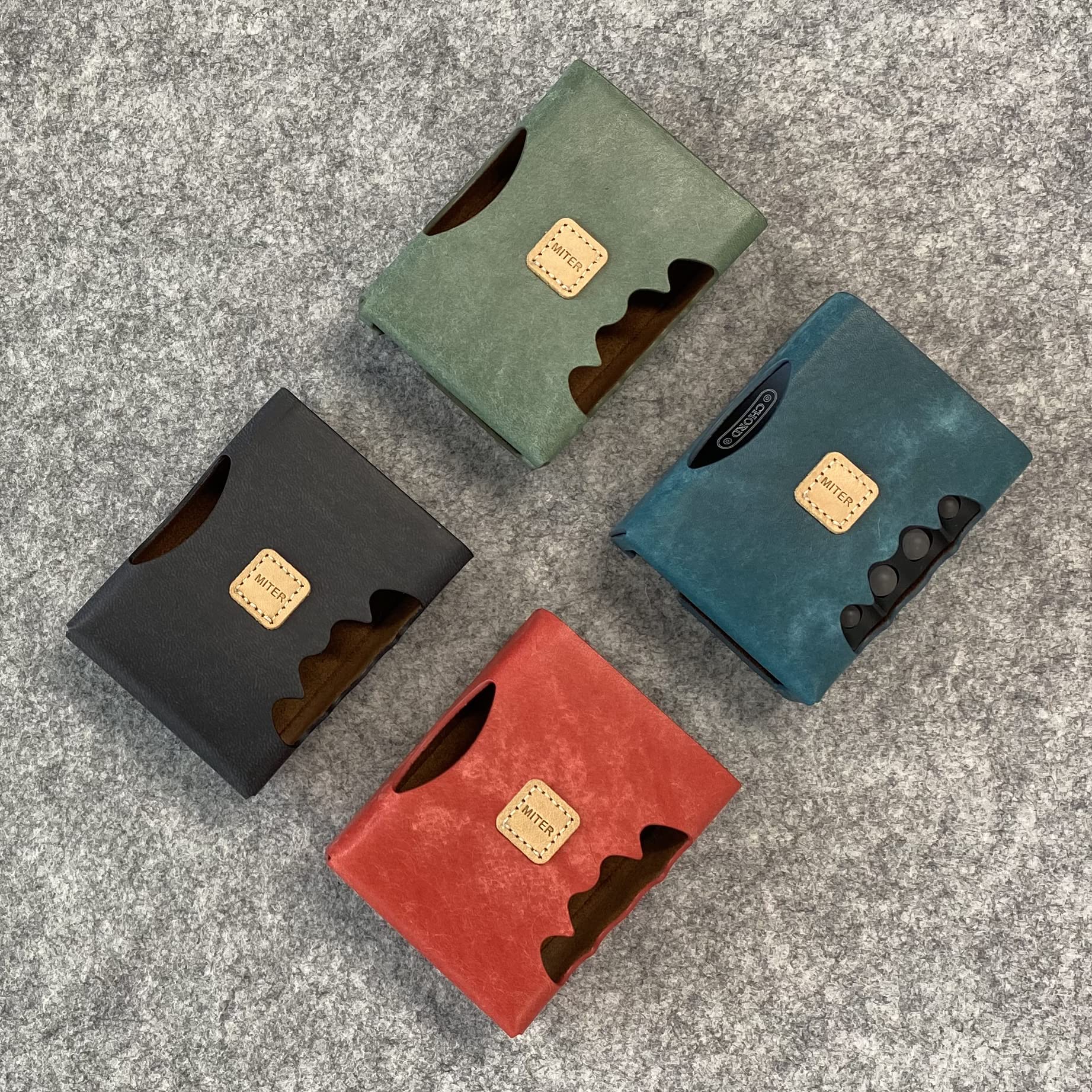 Miter Case For Chord Mojo 2, Handmade Artificial Italy Pu Leather (Mojo 2 Single Black)