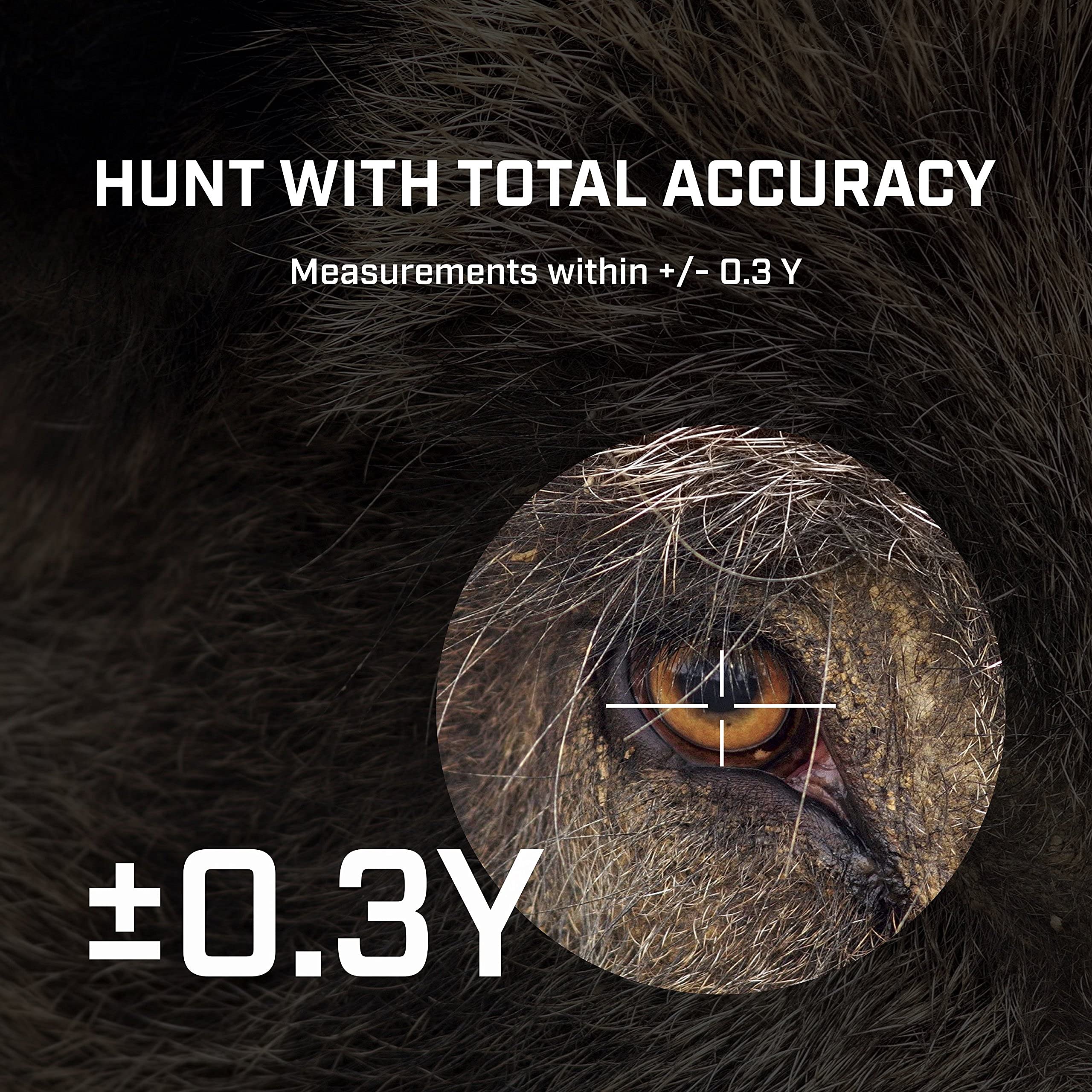 Tectectec Prowild 2 High Accuracy Laser Rangefinder For Hunting With Range Scan, Speed Mode, Cr2 Battery, And Normal Measurement