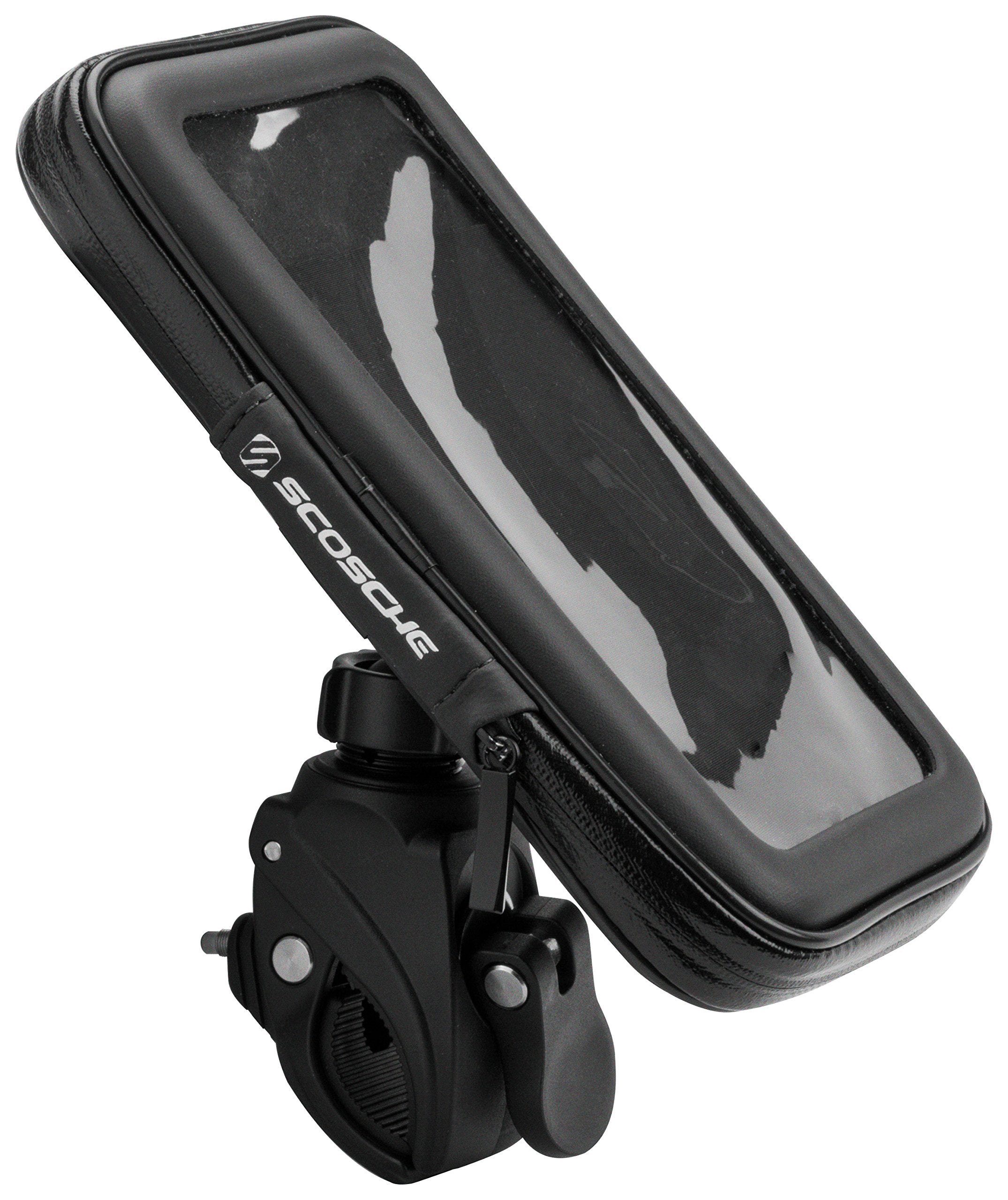 SCOSCHE PSM11002 TerraClamp Tube Phone Mount,Black,3 in 1 Quick Release