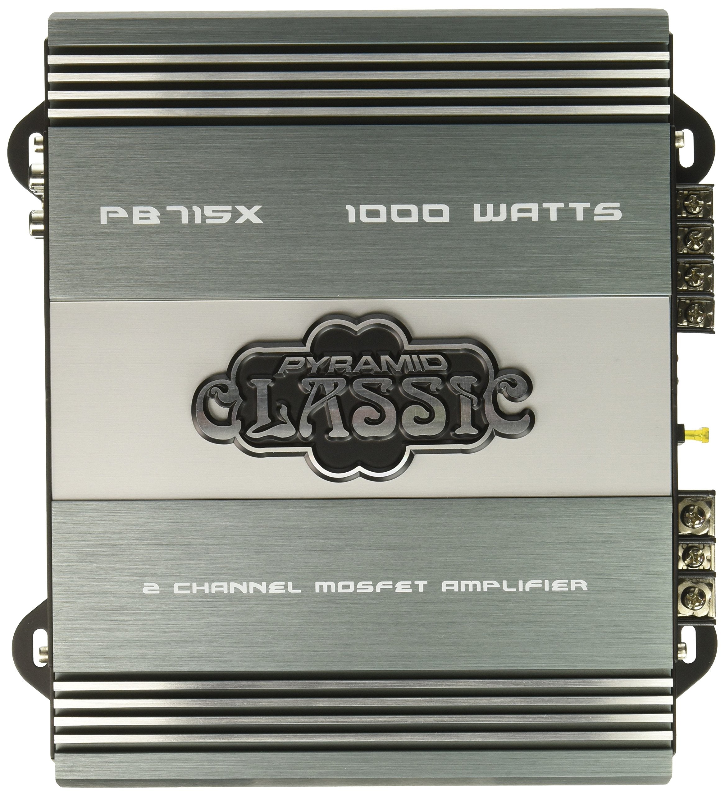Pyramid Pb715X 1000 Watts 2 Channel Bridgeable Car Amplifier