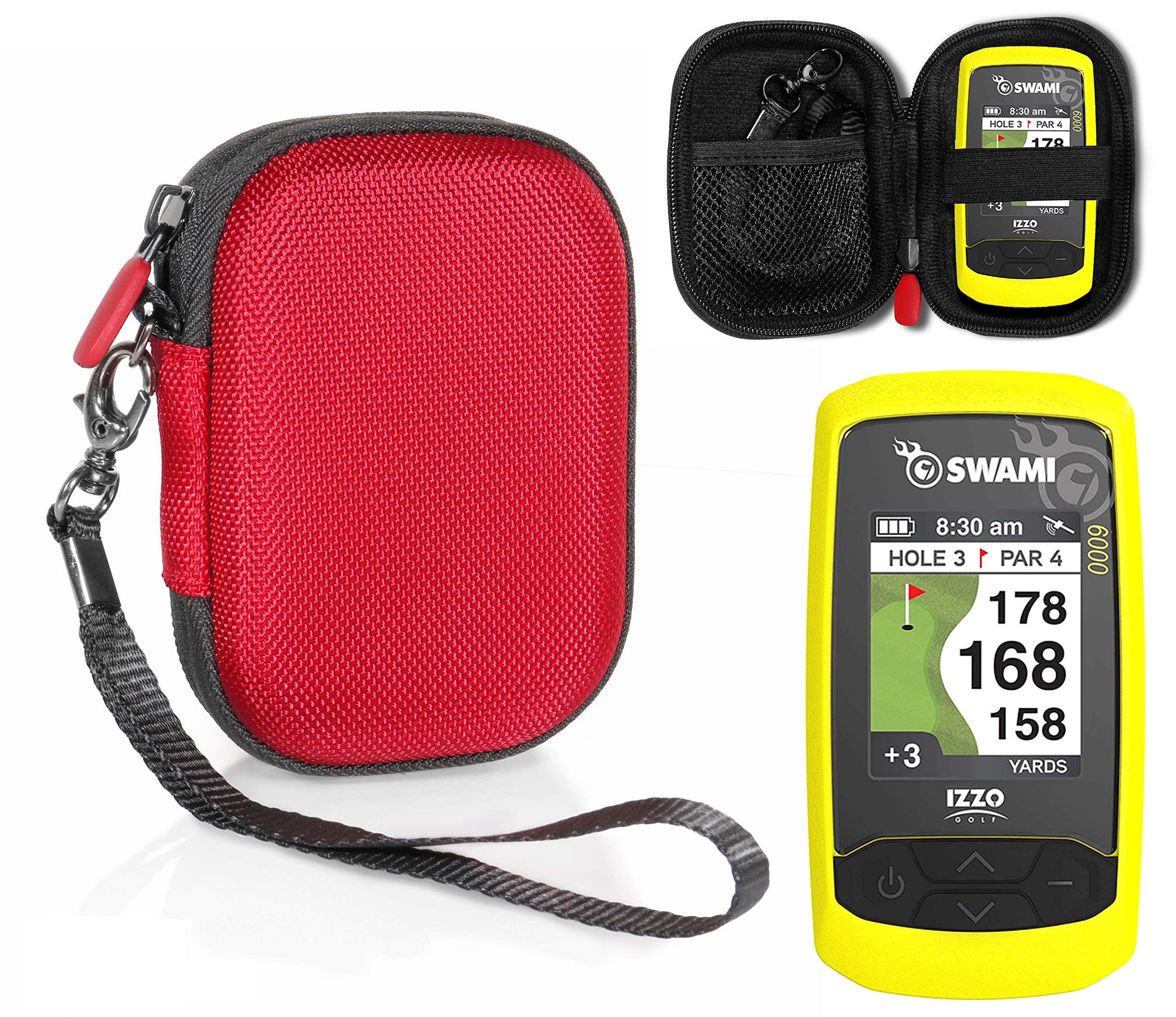 CaseSack GPS Case for Izzo Swami 6000, 4000, 5000 Golf GPS Rangefinder; Garmin Approach G30, G6, G7