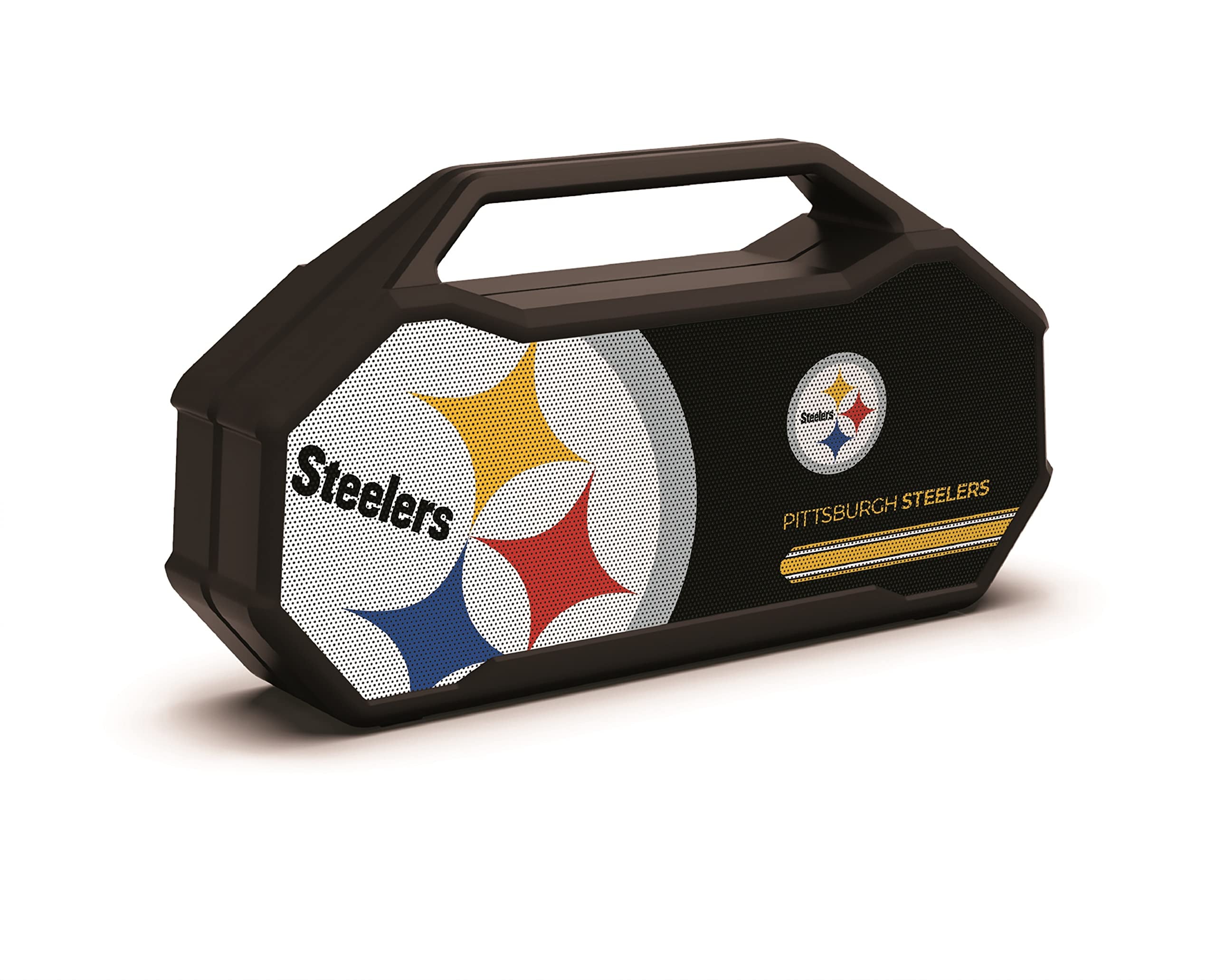 Nfl Pittsburgh Steelers Xl Wireless Bluetooth Speaker, Team Color