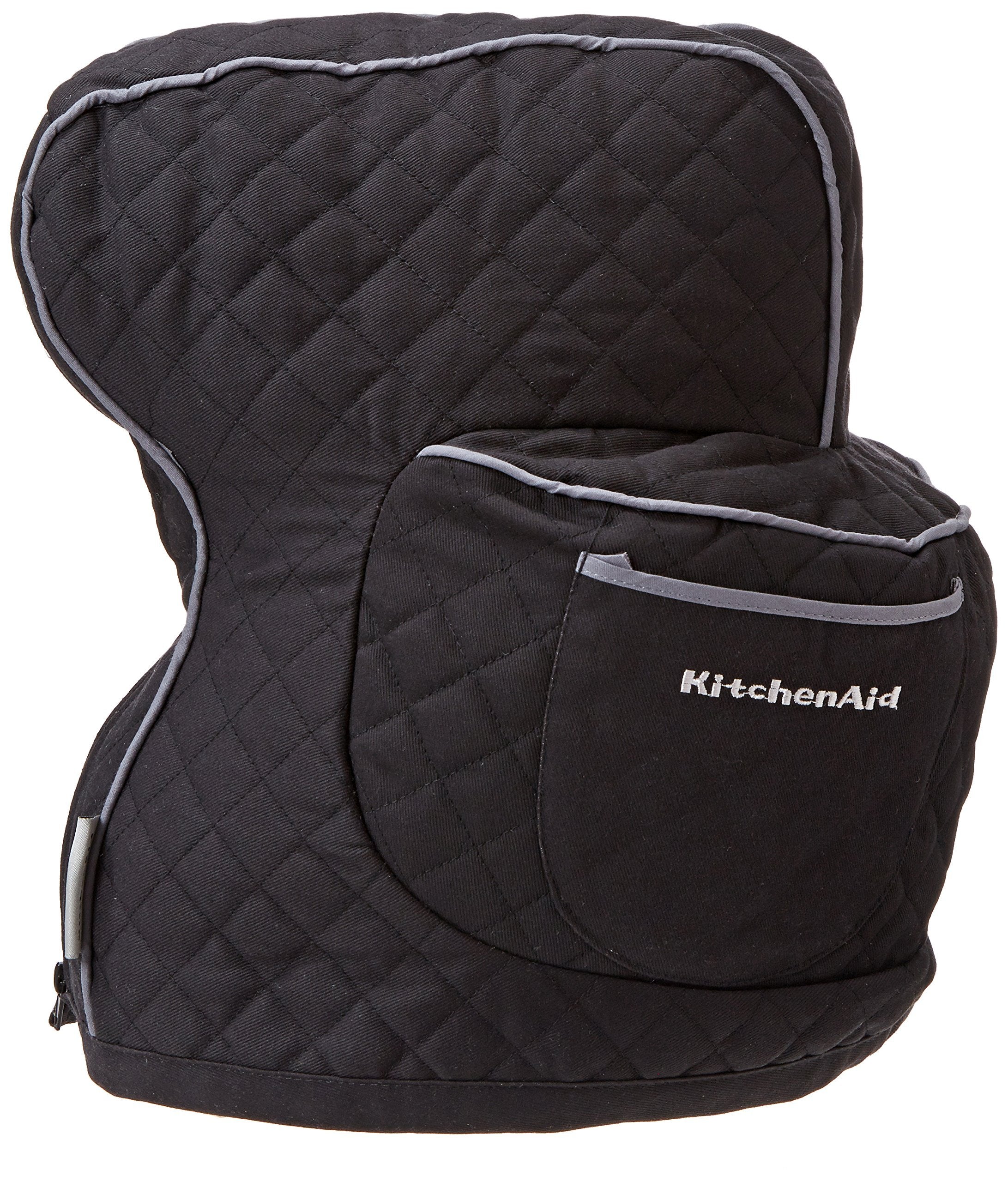 Kitchenaid Fitted Stand Mixer Cover   Onyx Black