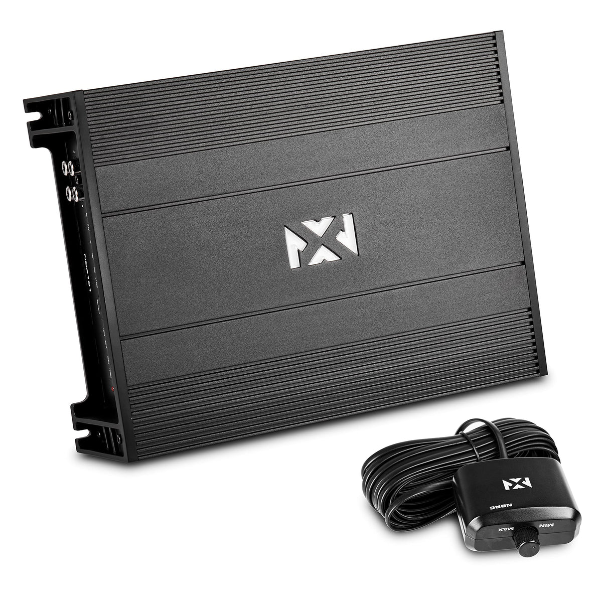 Nvx Nda101 1000W Max Power (500W) Rms N Series Class D 1 Ohm Stable Monoblock Subwoofer Amplifier With Included Bass Remote Knob