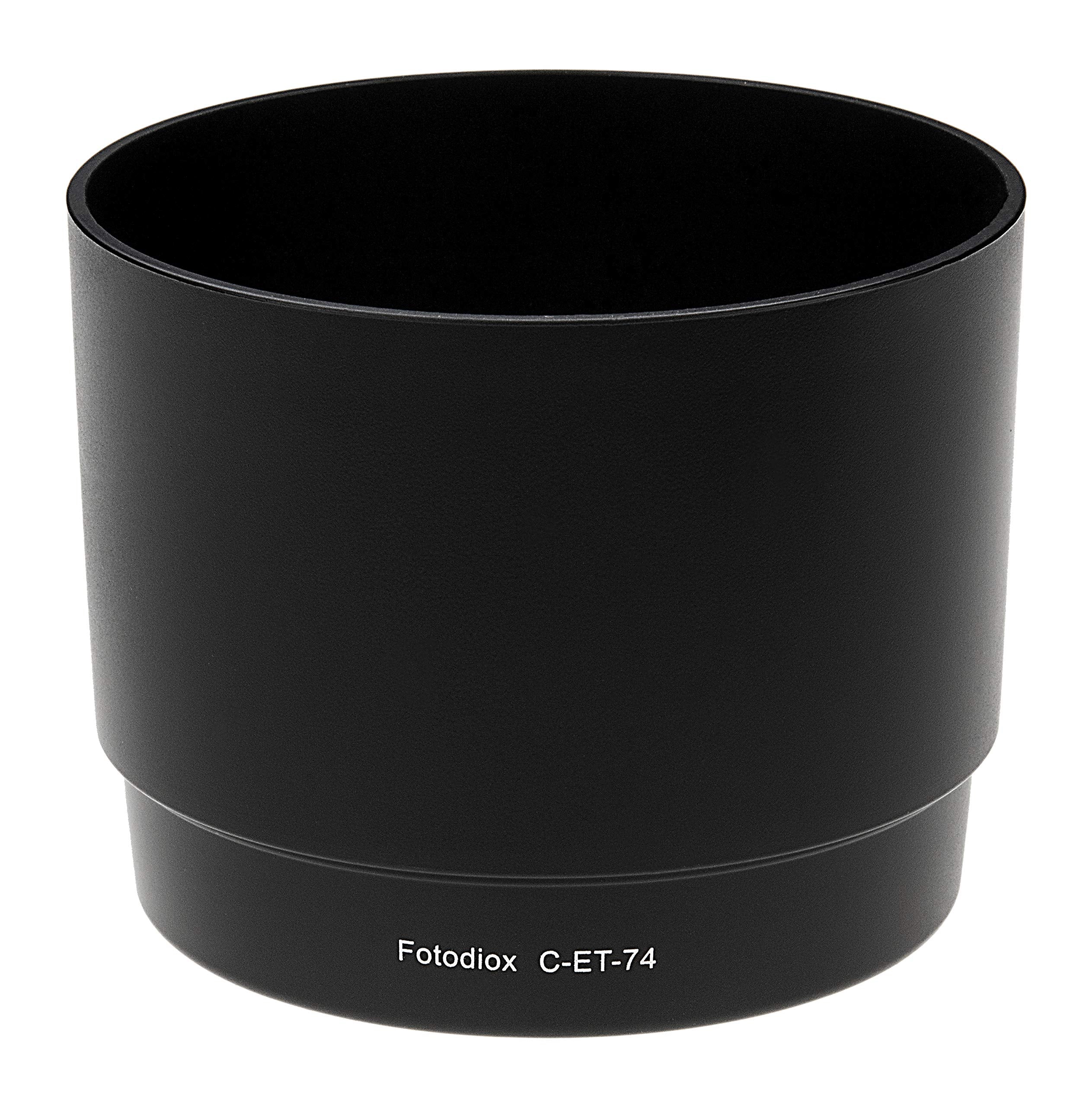 Fotodiox Lens Hood Replacement For Et 74 Compatible With Ef 70 200Mm F/4L Lens