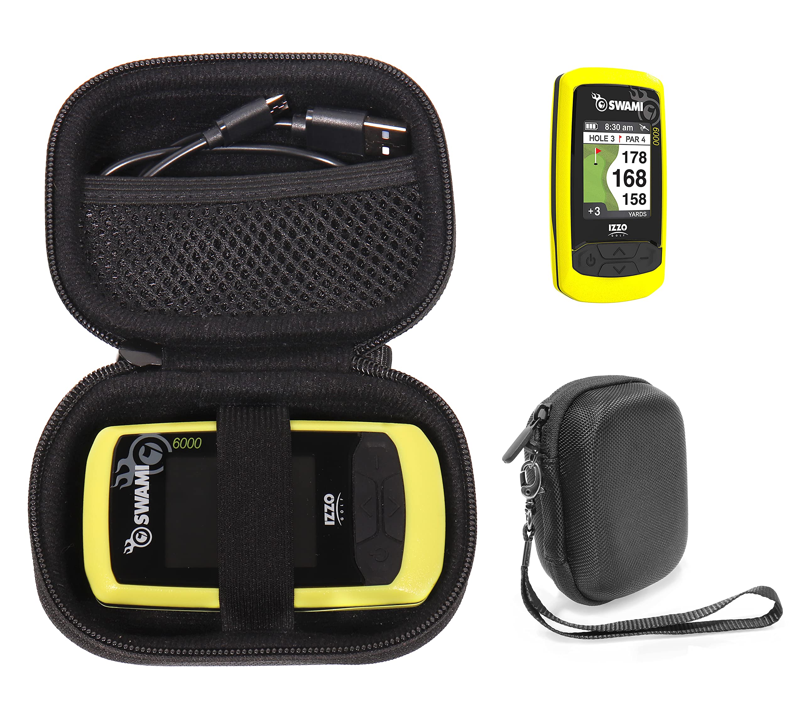 CaseSack Golf GPS Case for Izzo Swami 4000, 5000 Golf GPS Rangefinder; Garmin Approach G30, G6, G7