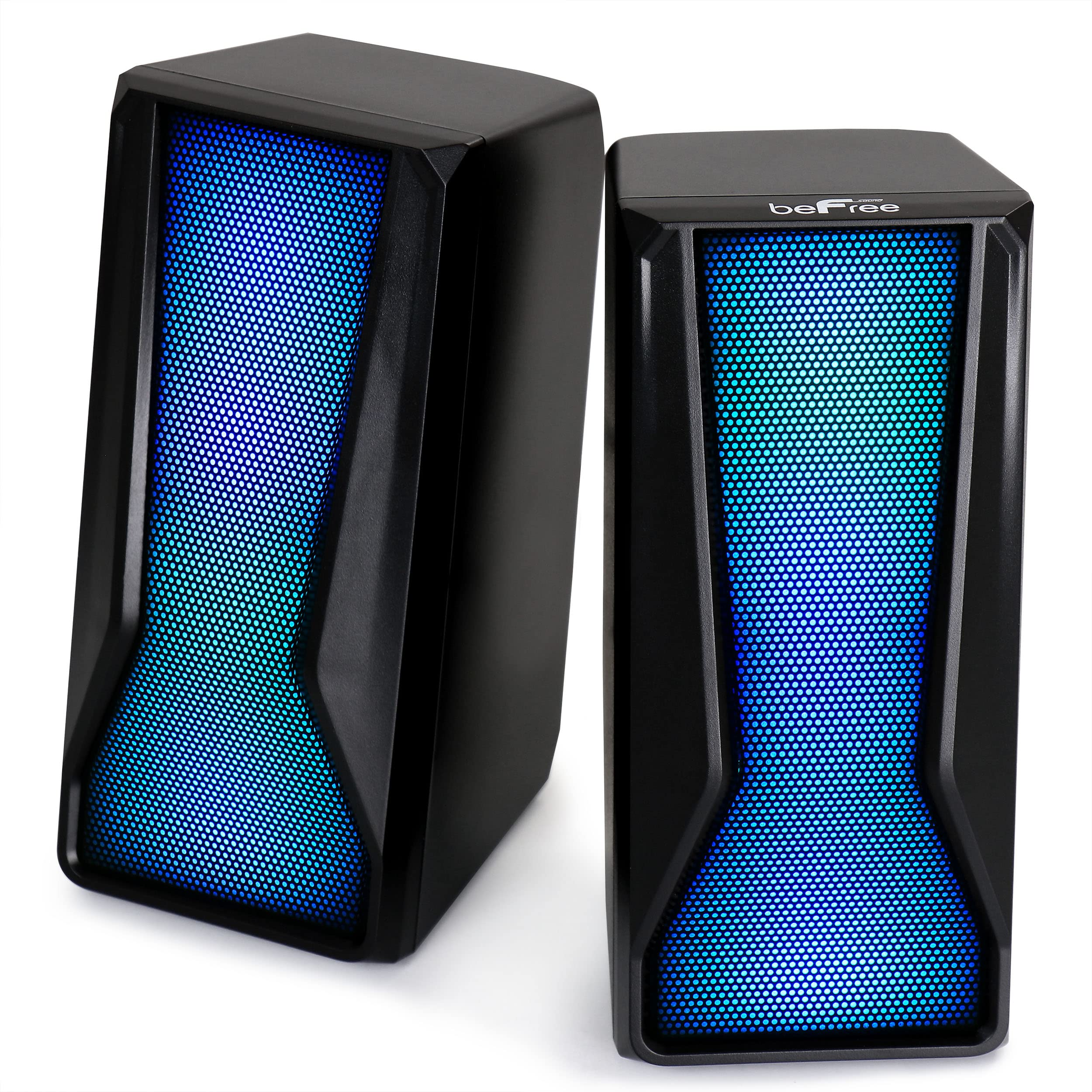 Befree Sound Color Led Dual Gaming Speakers